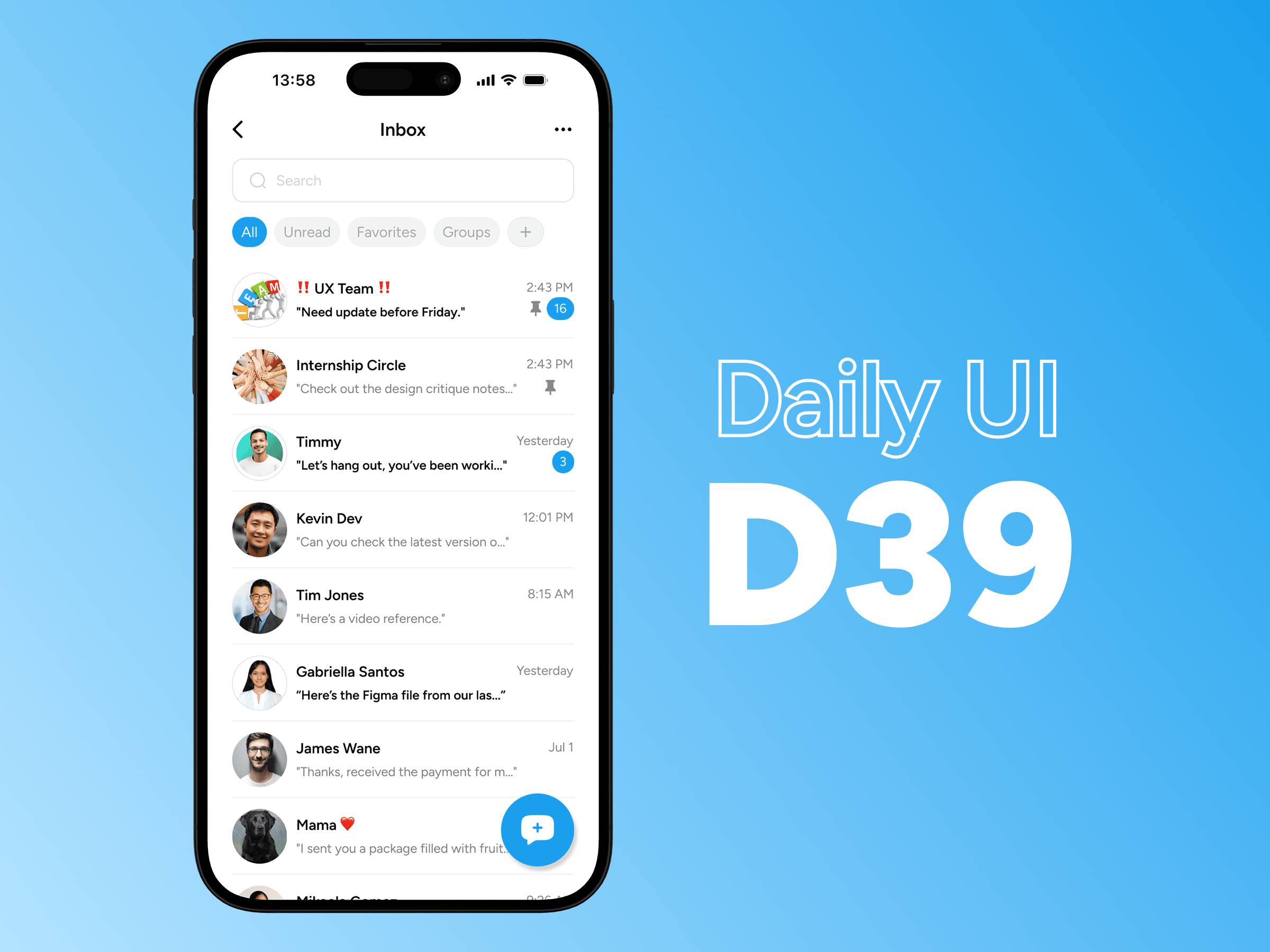 Daily UI Challenge #39