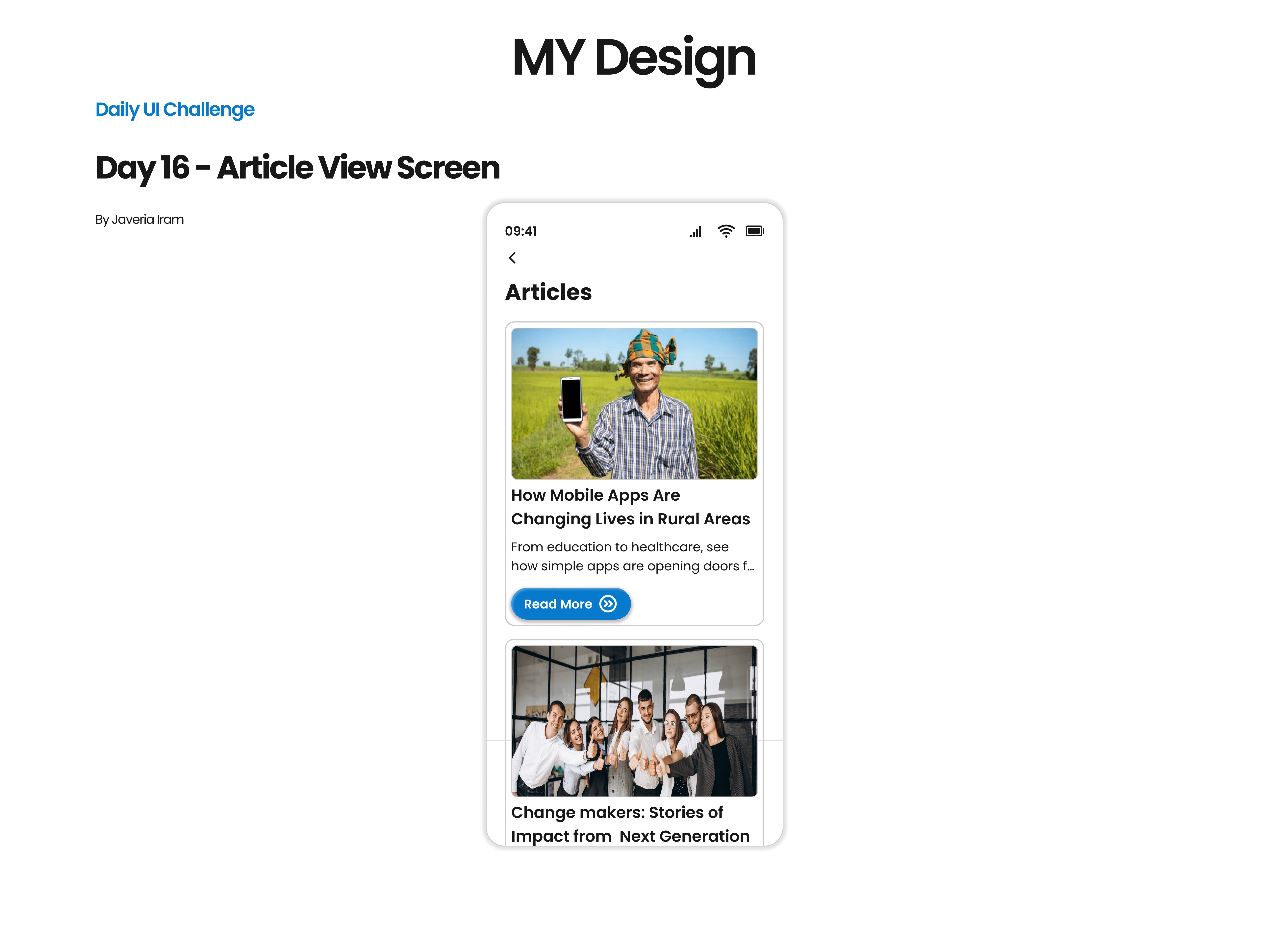 Daily UI Challenge #35