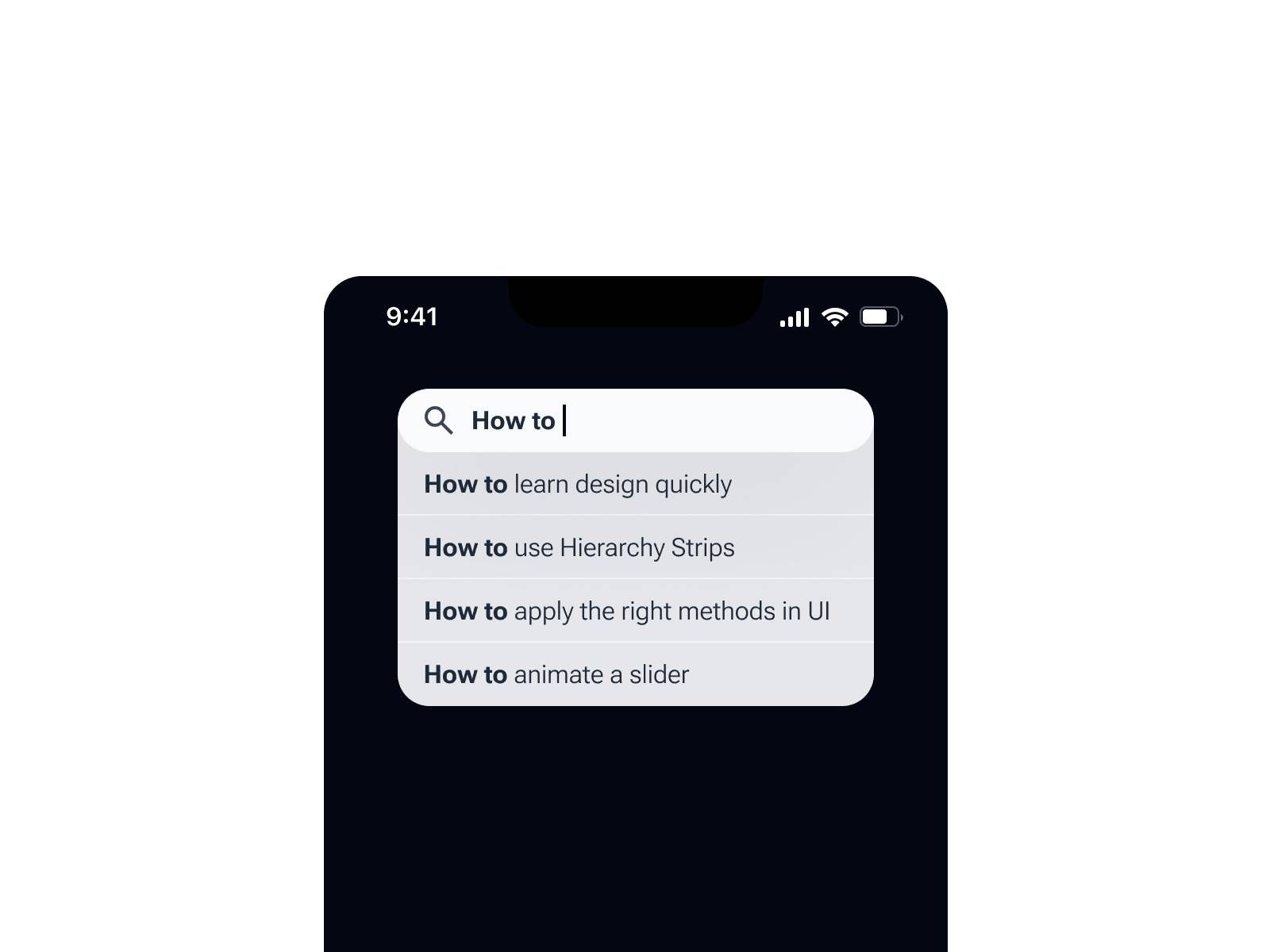 Daily UI Challenge #61
