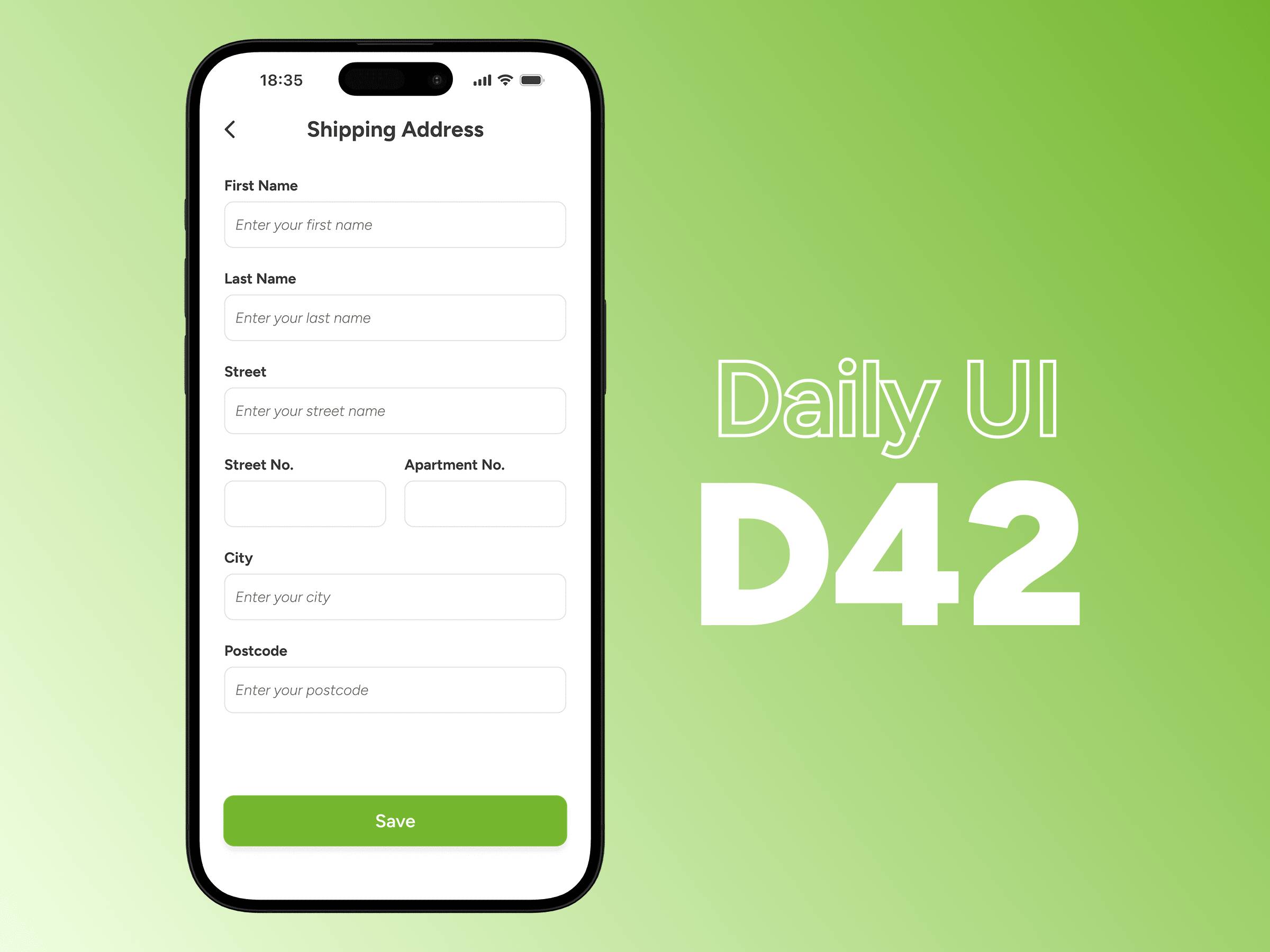 Daily UI Challenge #42