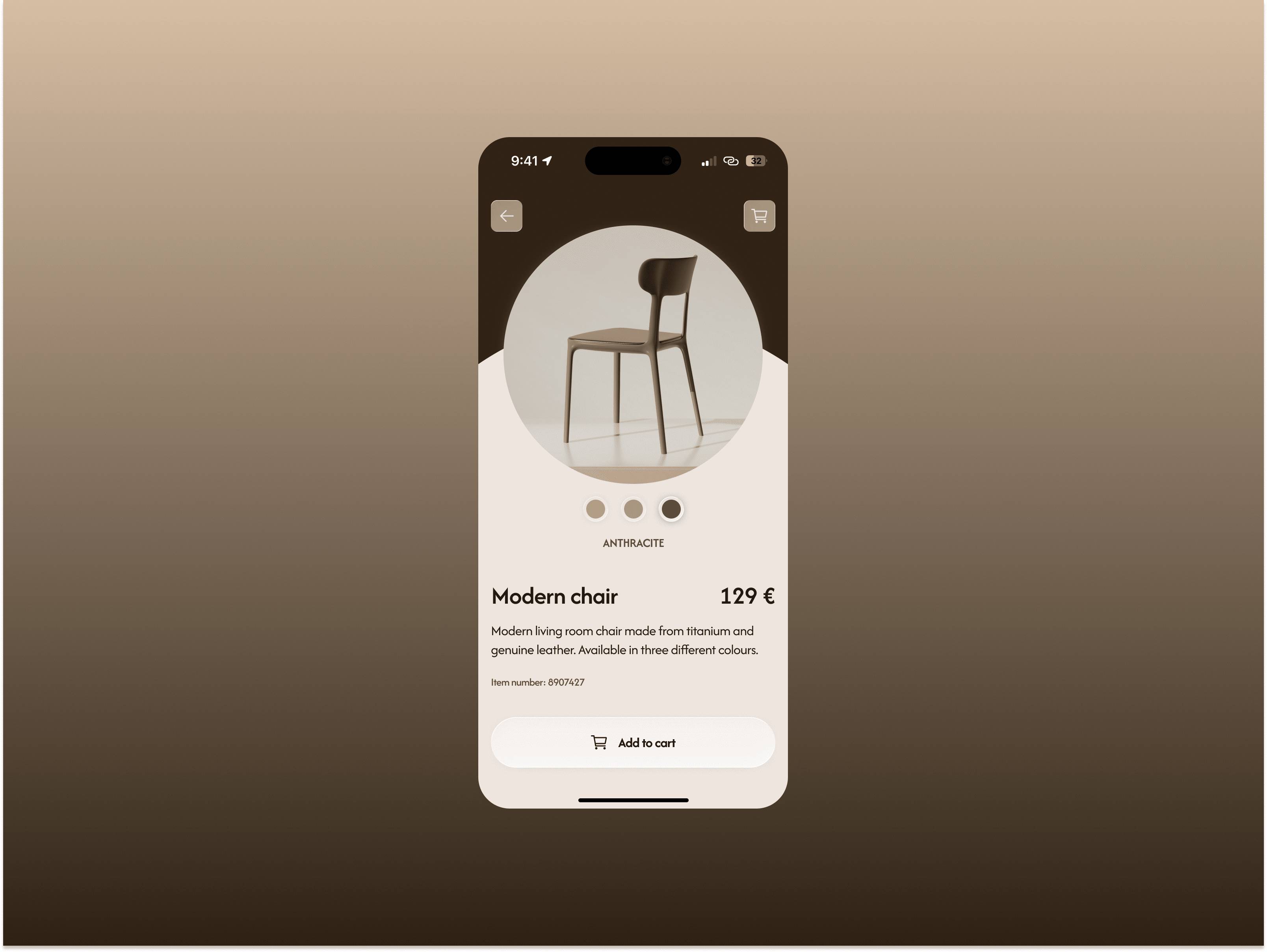 Daily UI Challenge #60