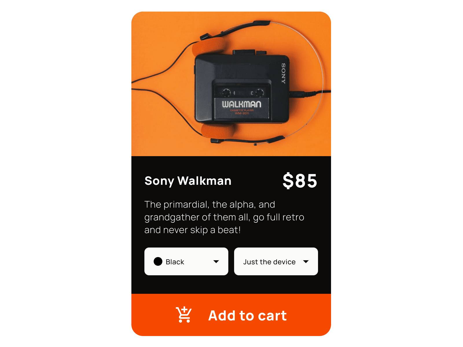 Daily UI Challenge #64