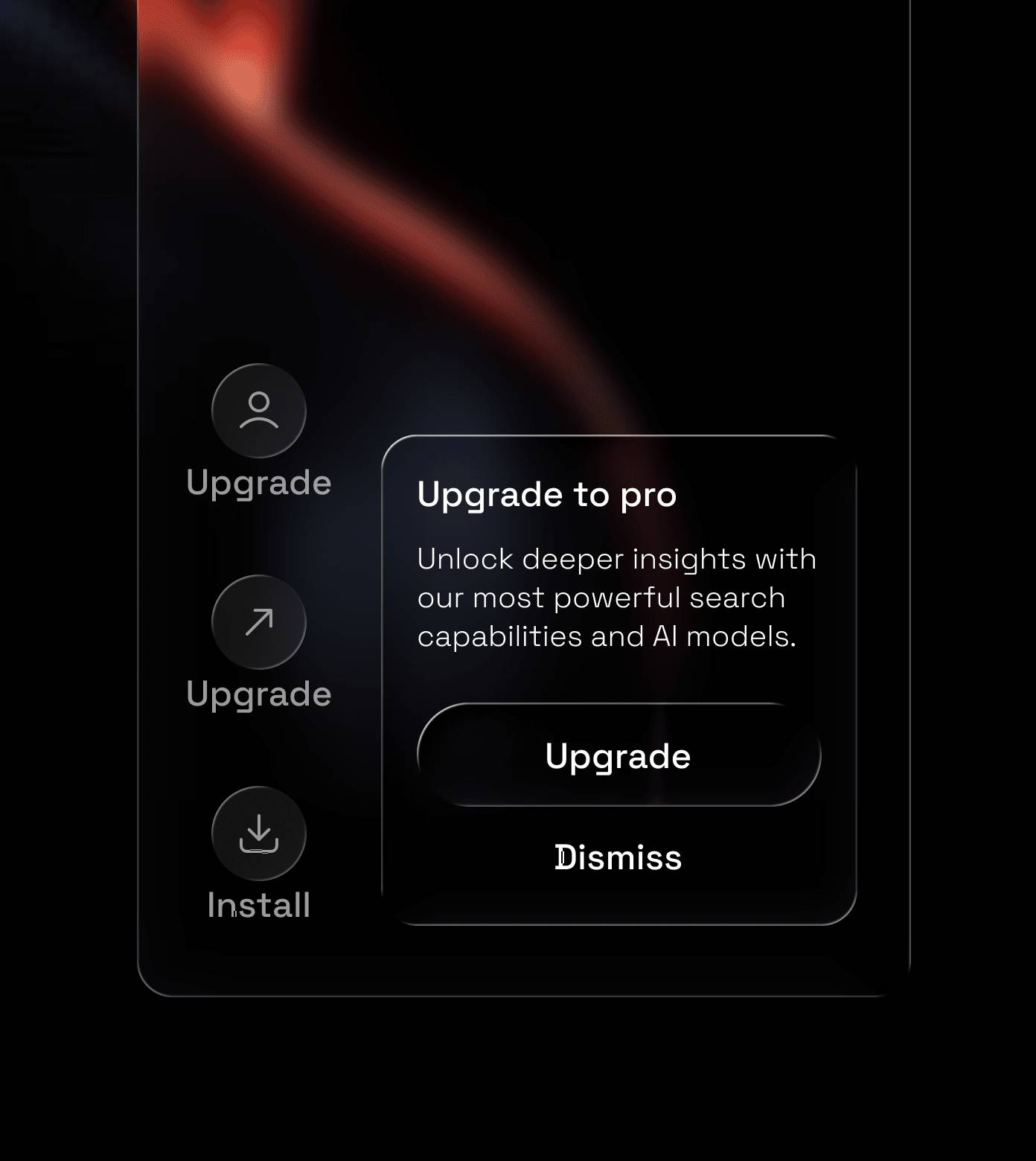 Liquid Glass Sidebar