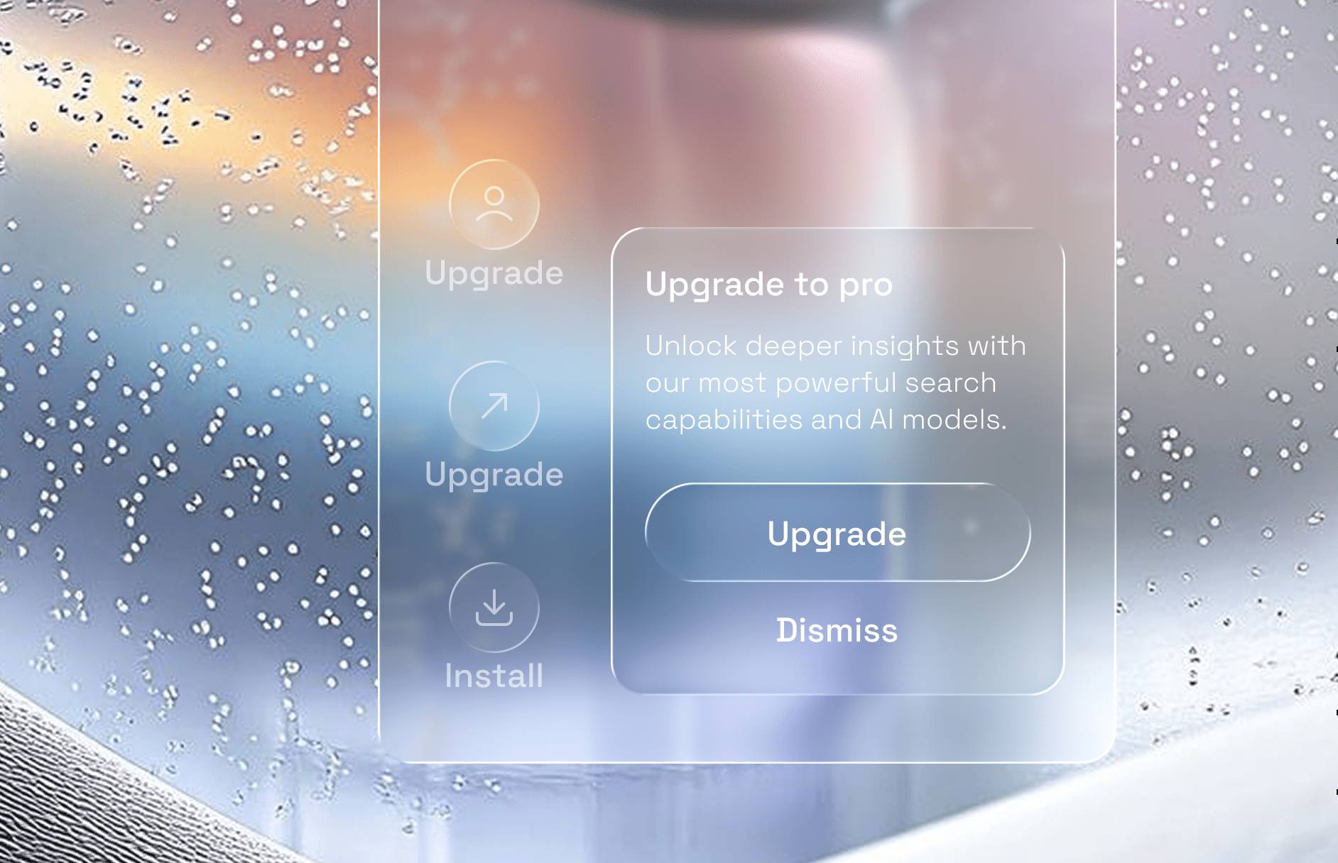 Liquid Glass Sidebar