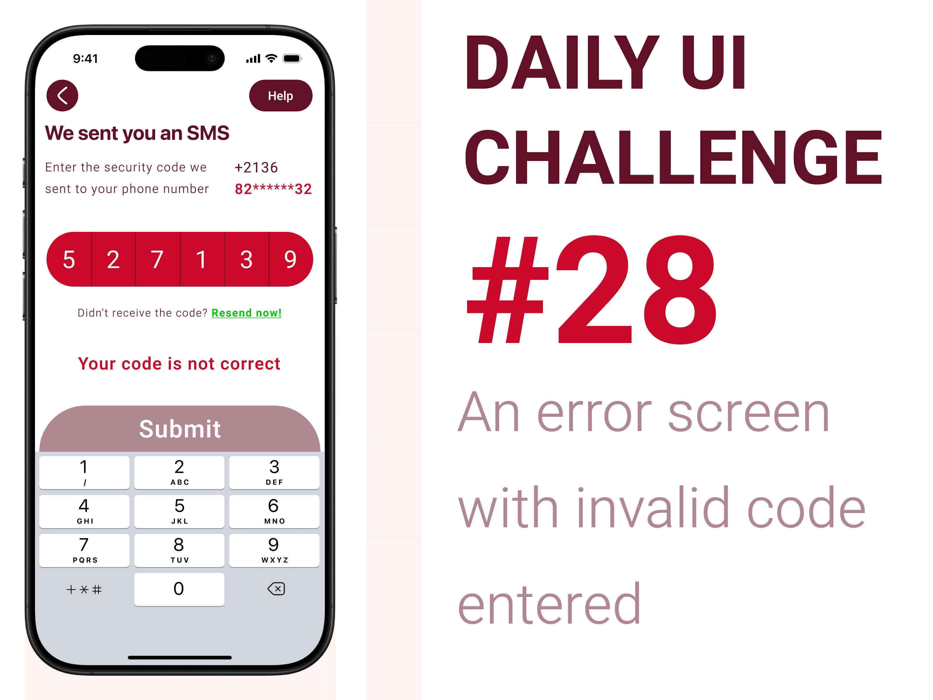 Daily UI Challenge #28