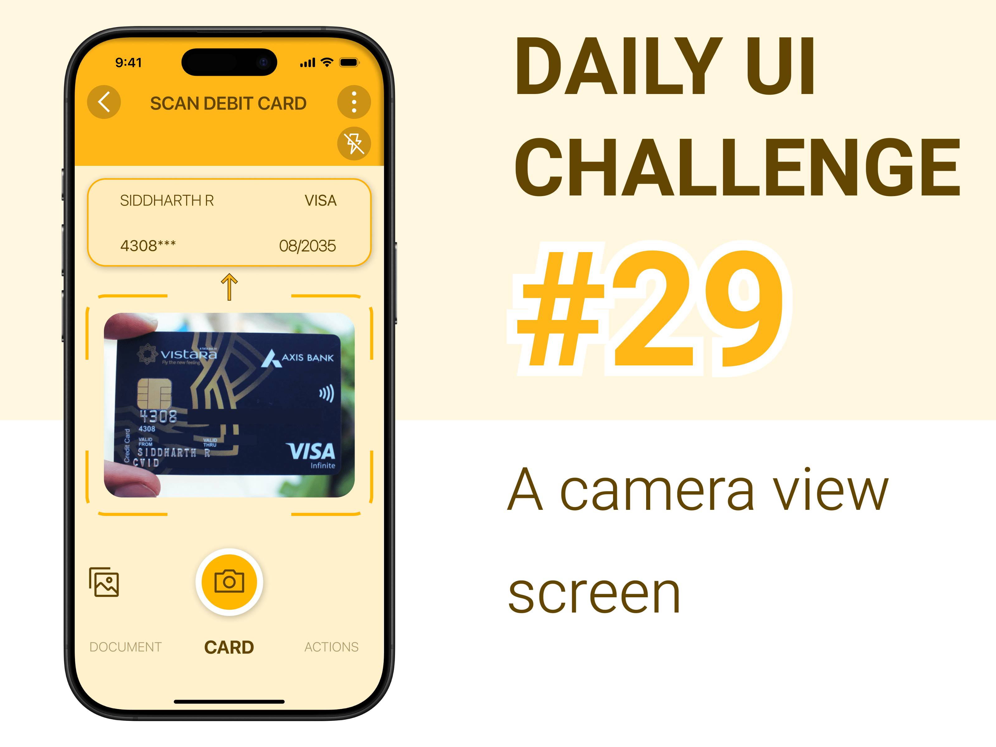 Daily UI Challenge #29