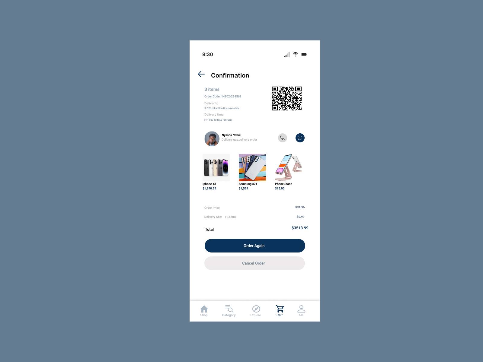 Daily UI Challenge #22