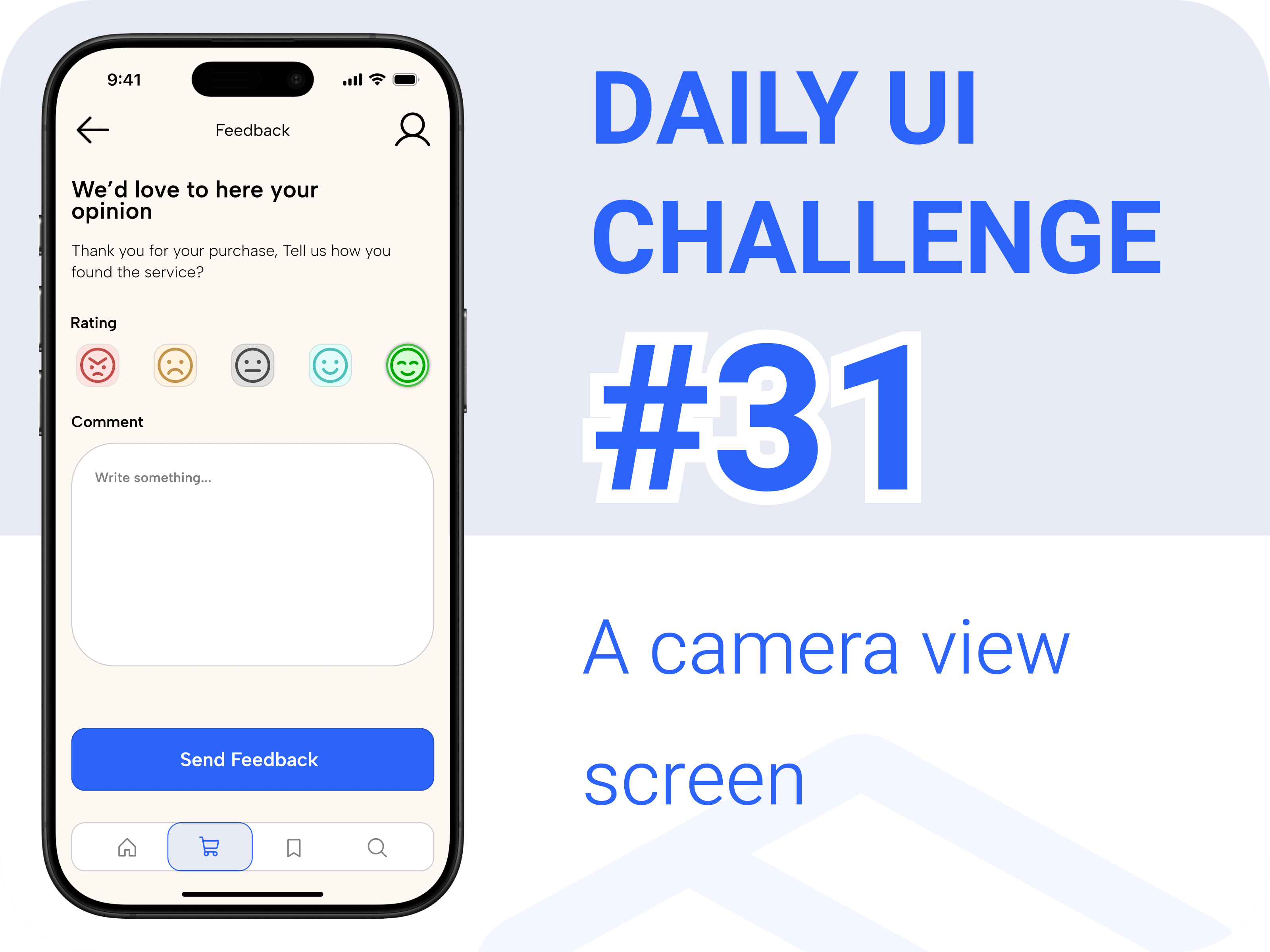 Daily UI Challenge #31