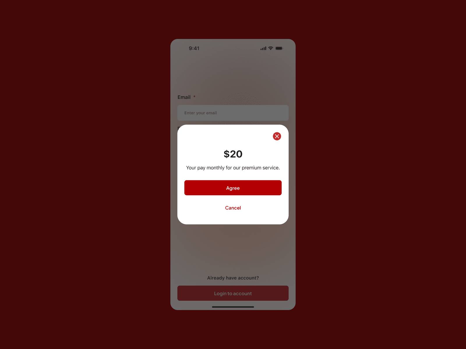 Daily UI Challenge #5