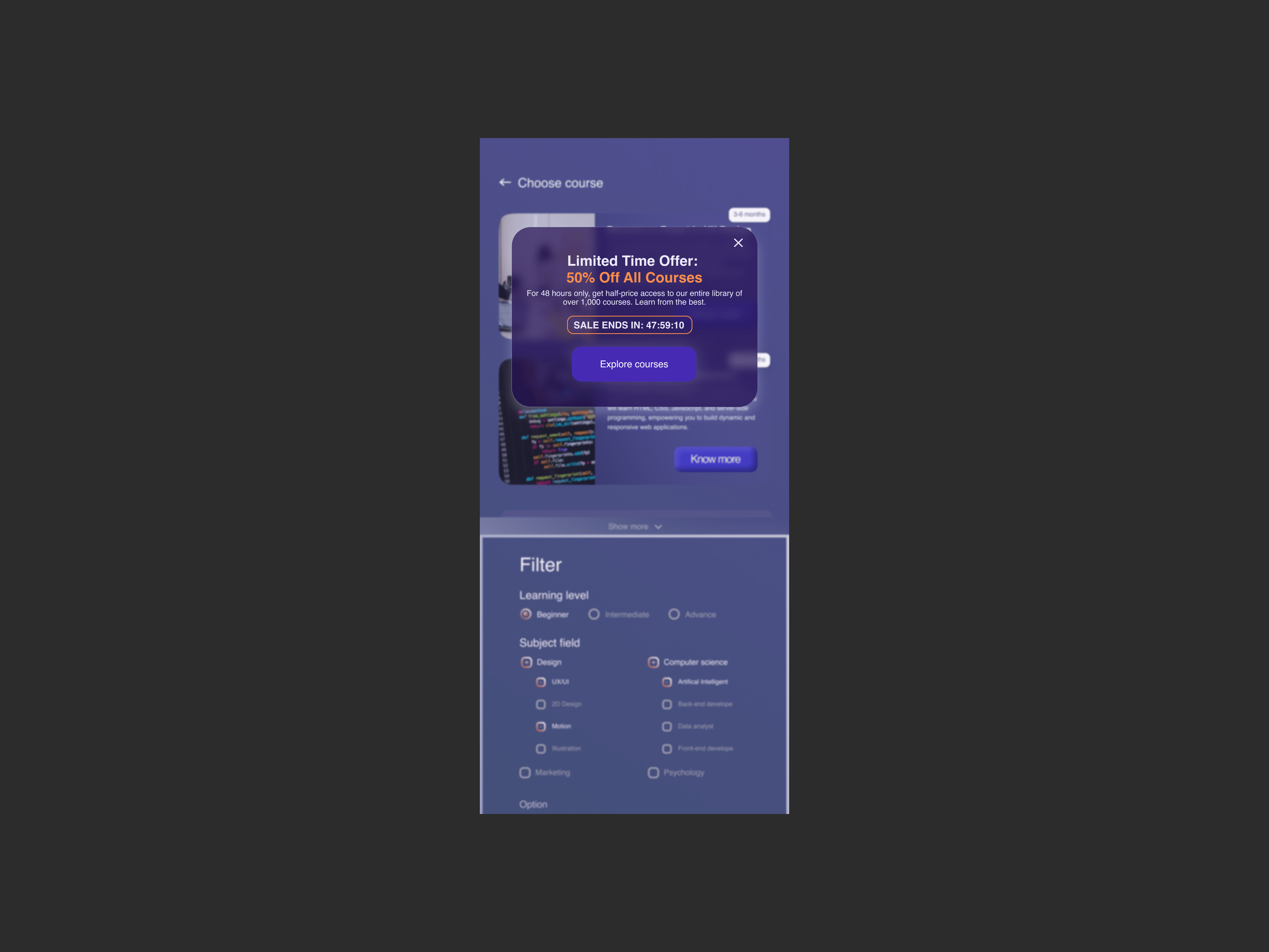 Daily UI Challenge #5