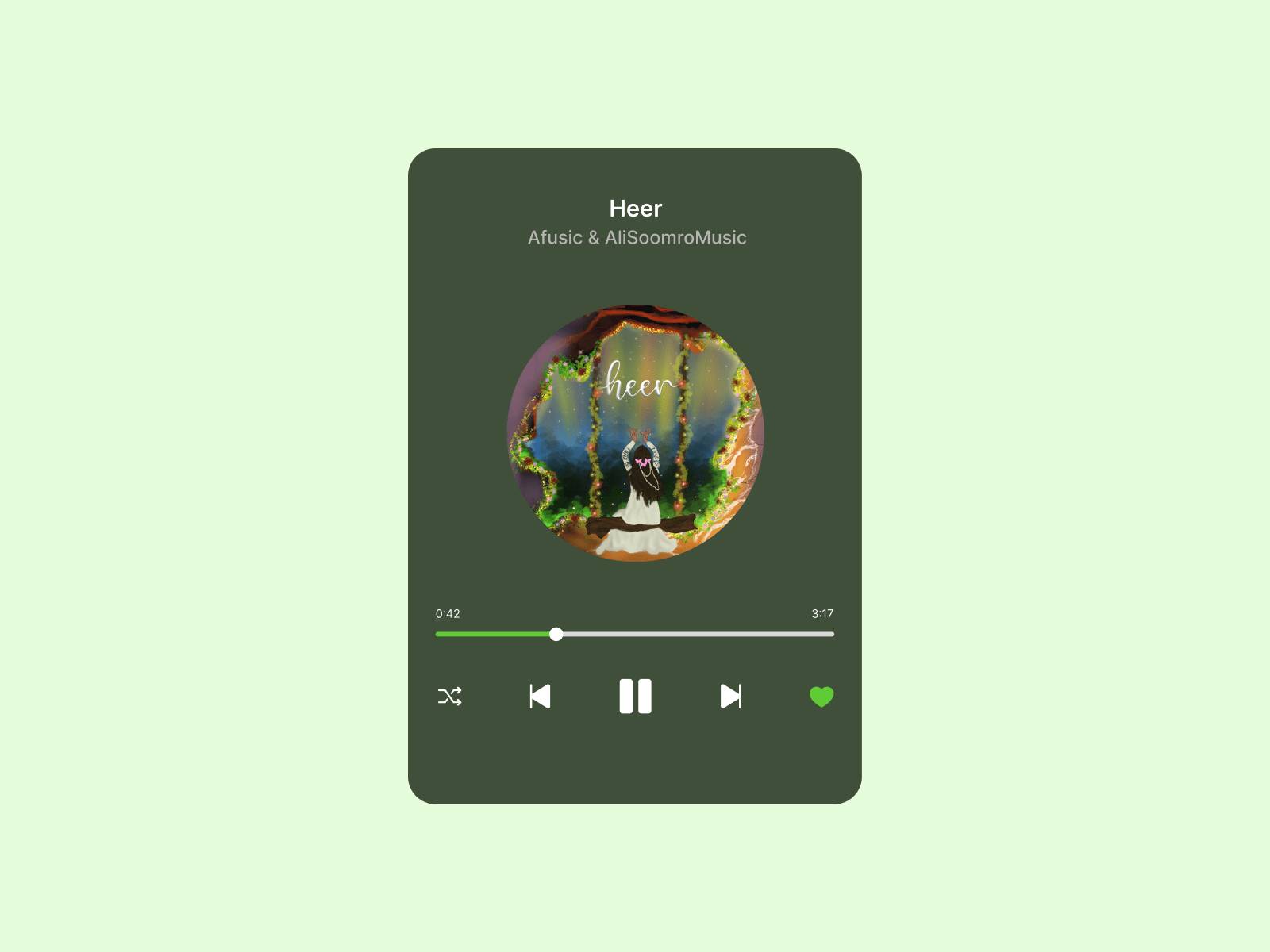 Design a music player