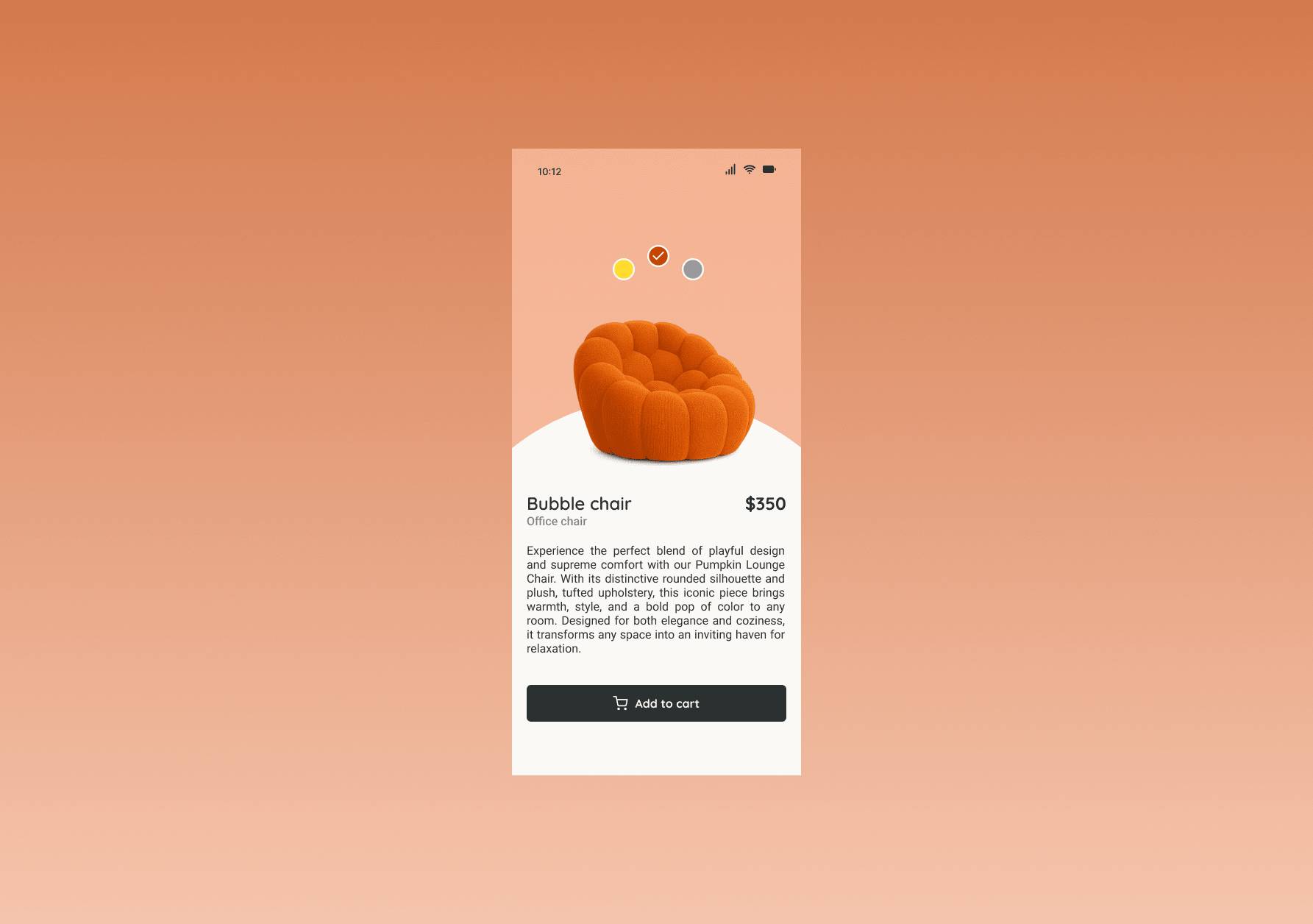 Daily UI Challenge #60