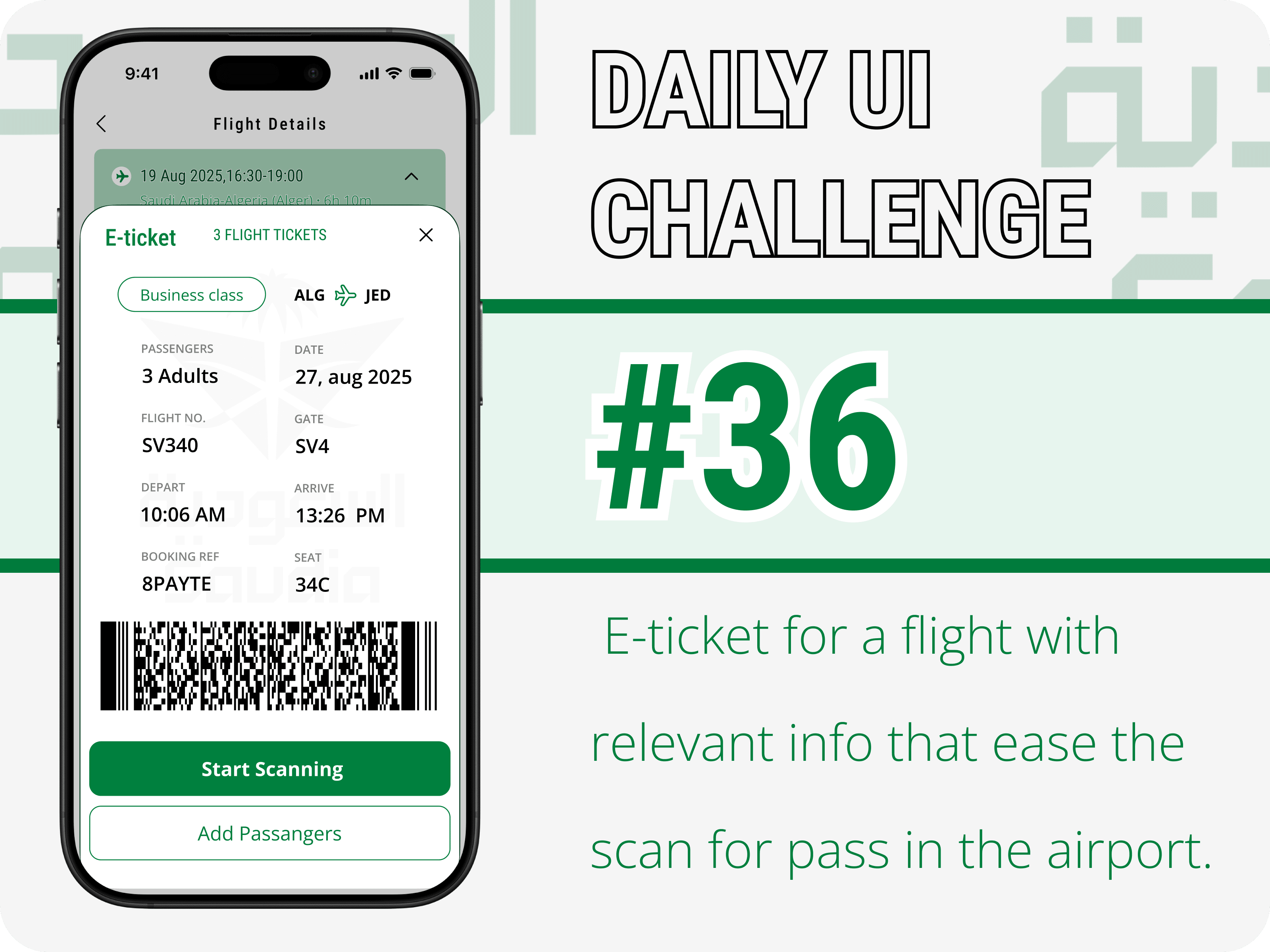 Daily UI Challenge #36