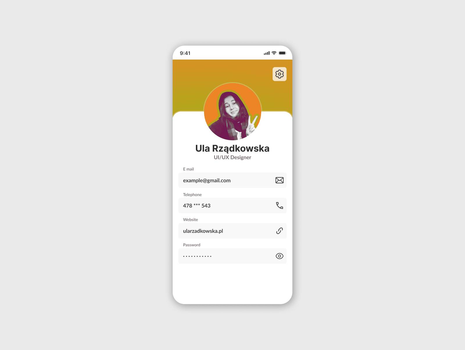 Daily UI Challenge #10