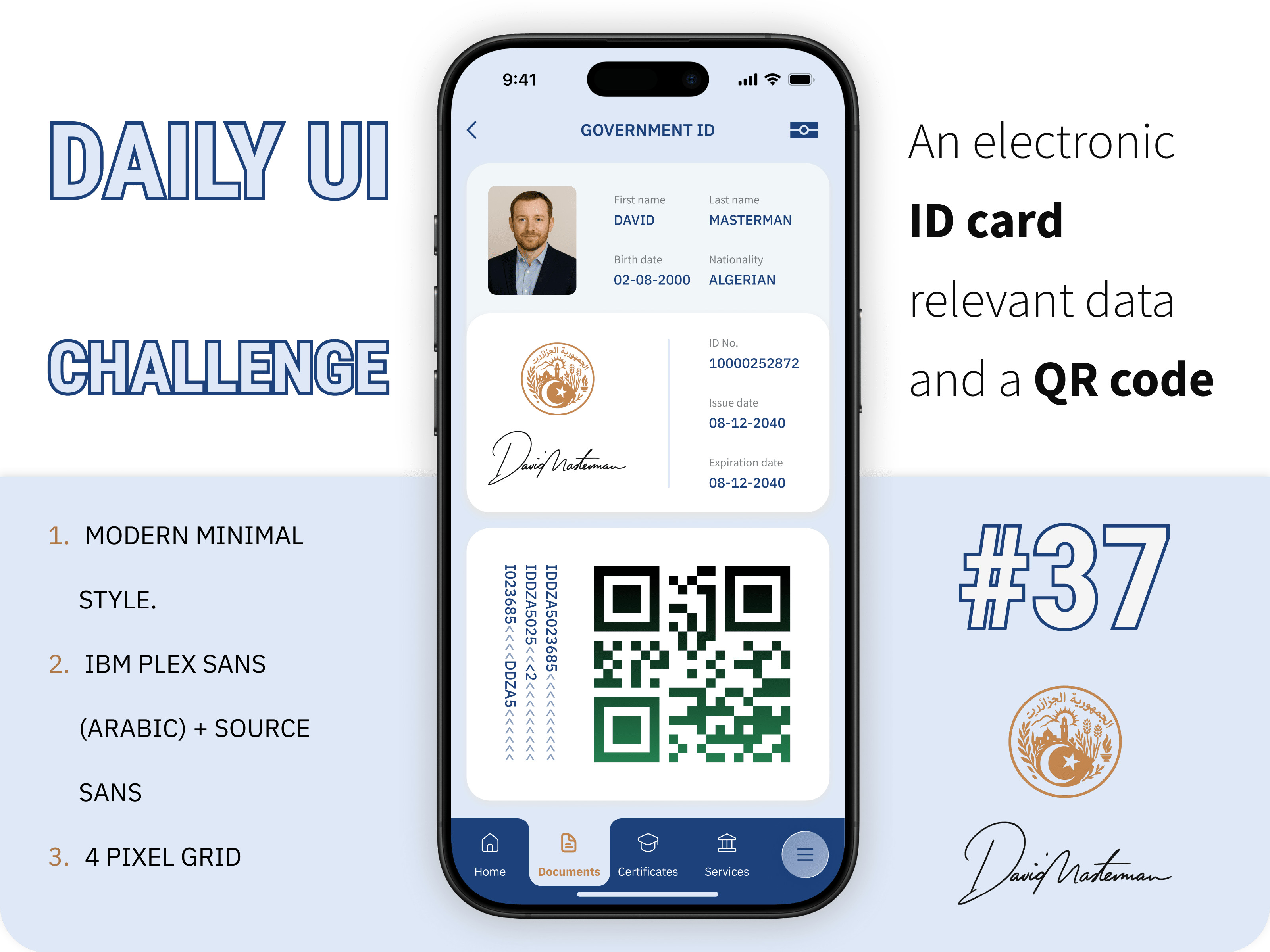 Daily UI Challenge #37