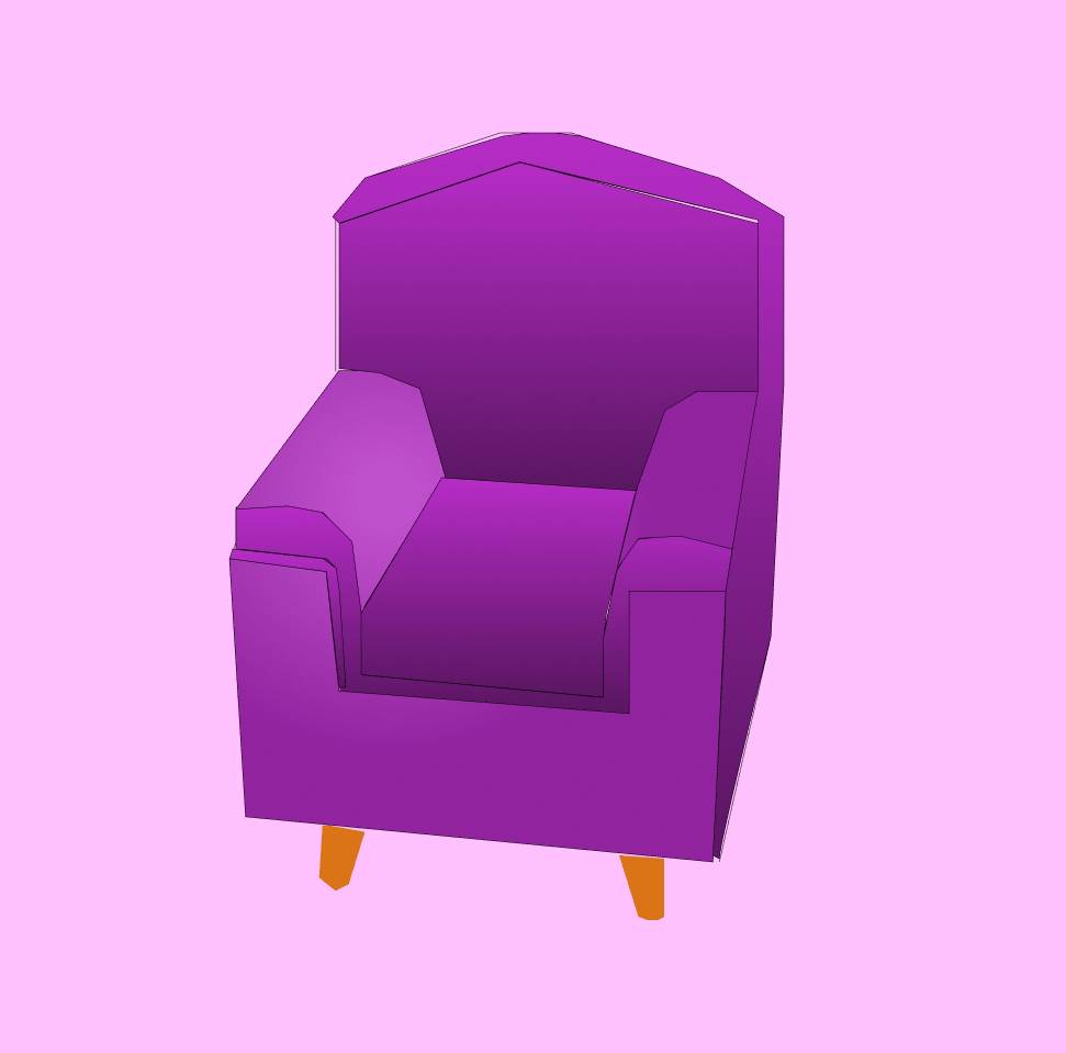 3D #14 Armchair 