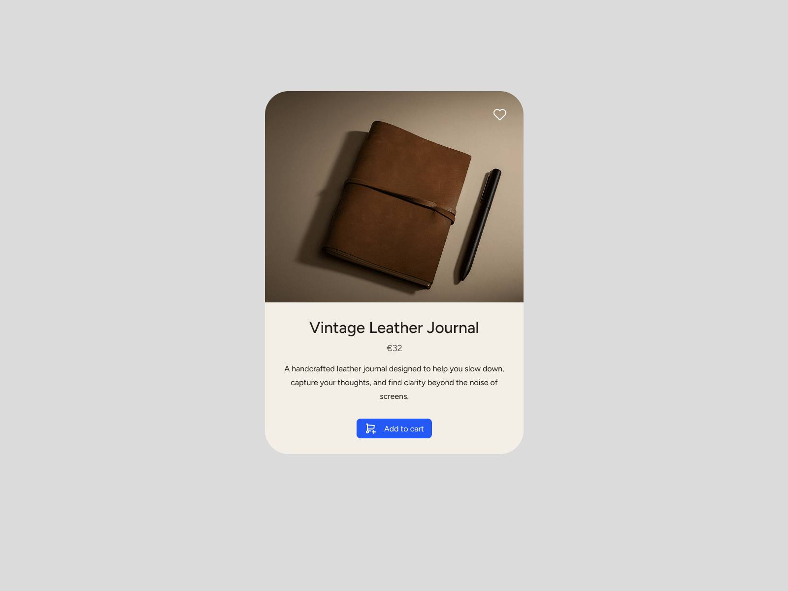 Daily UI Challenge #1