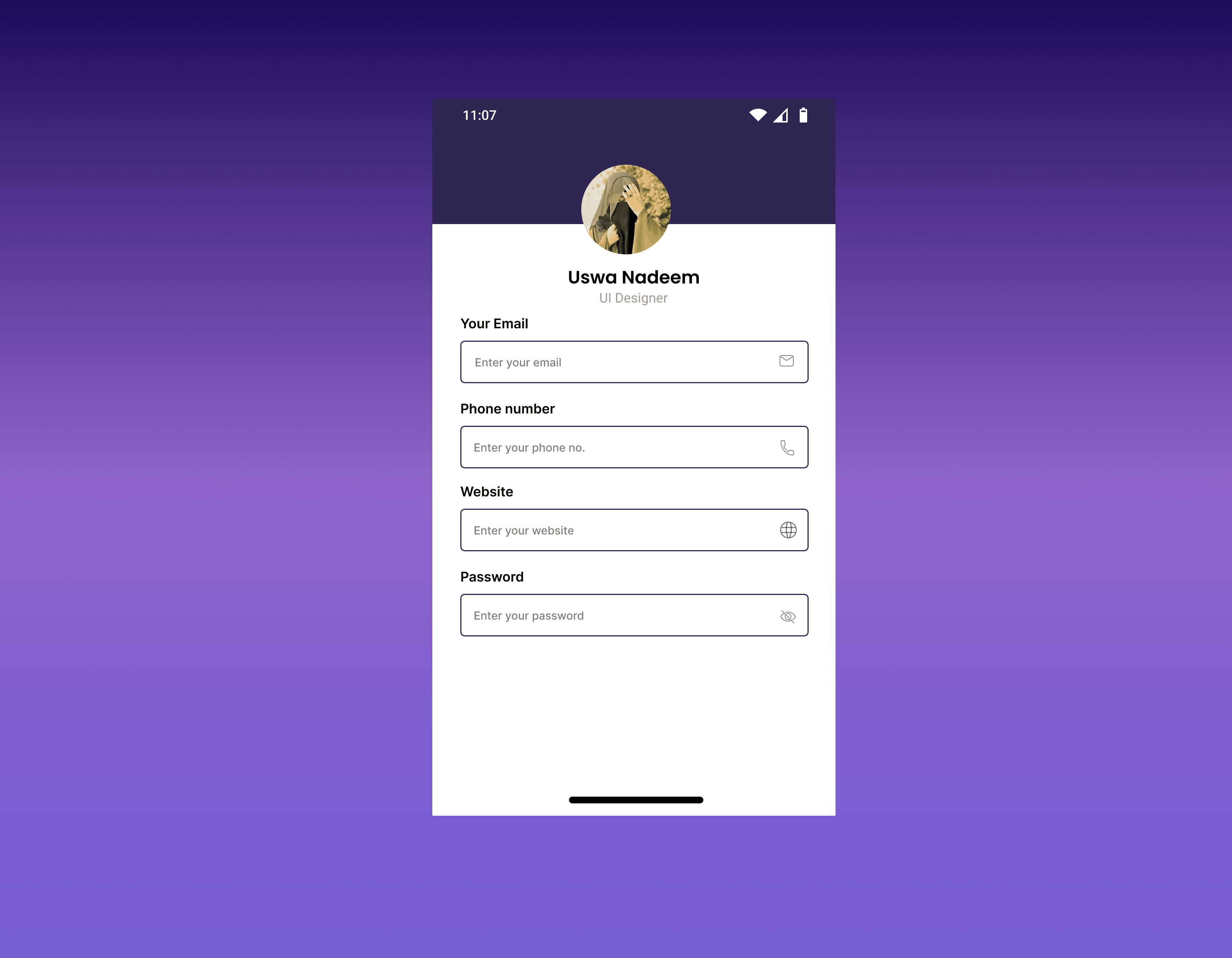 Daily UI Challenge #10
