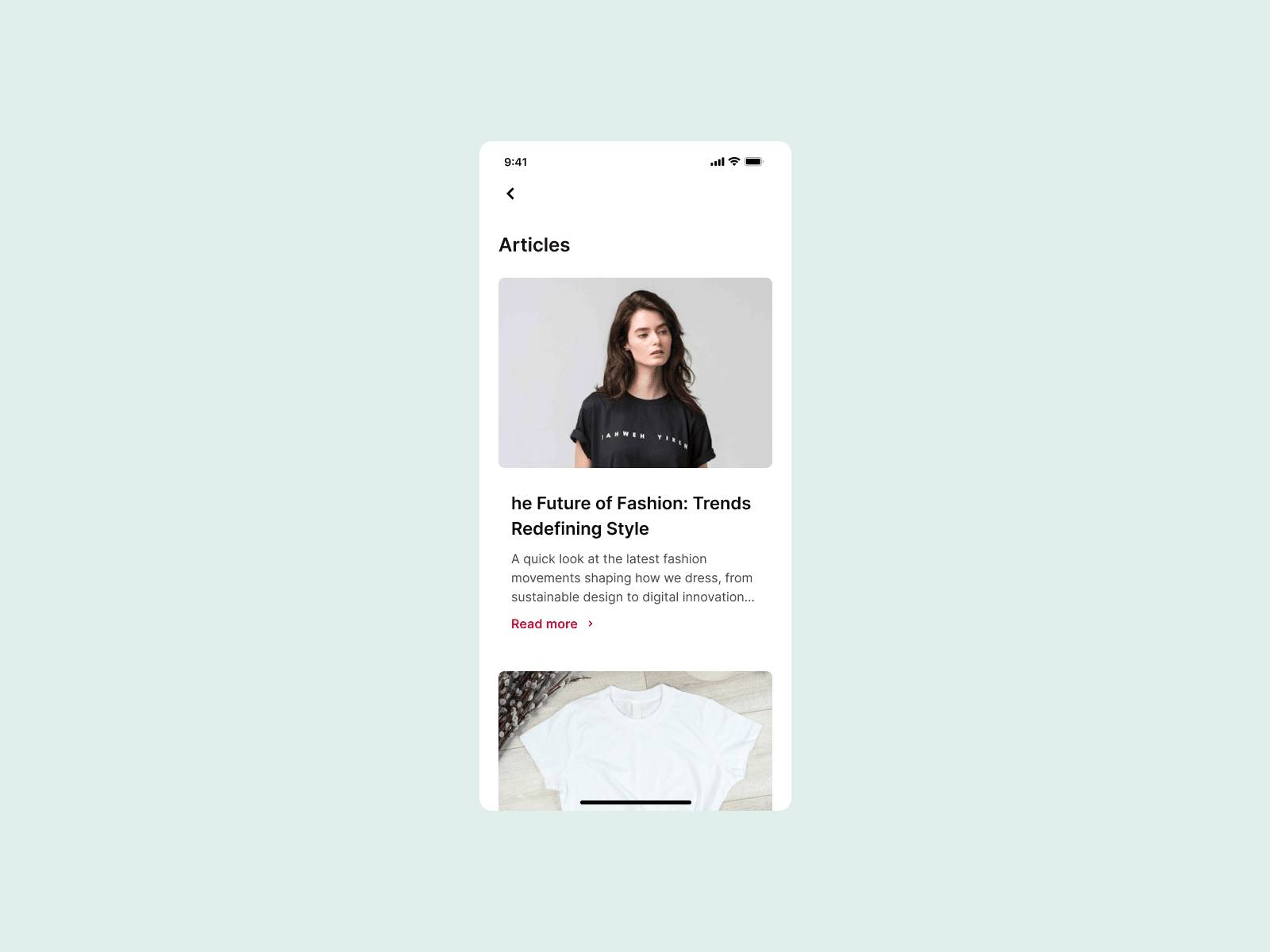Daily UI Challenge #16