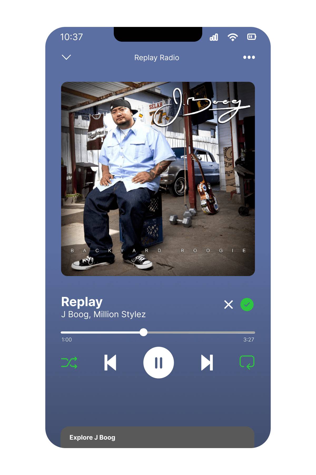 Spotify UI Clone