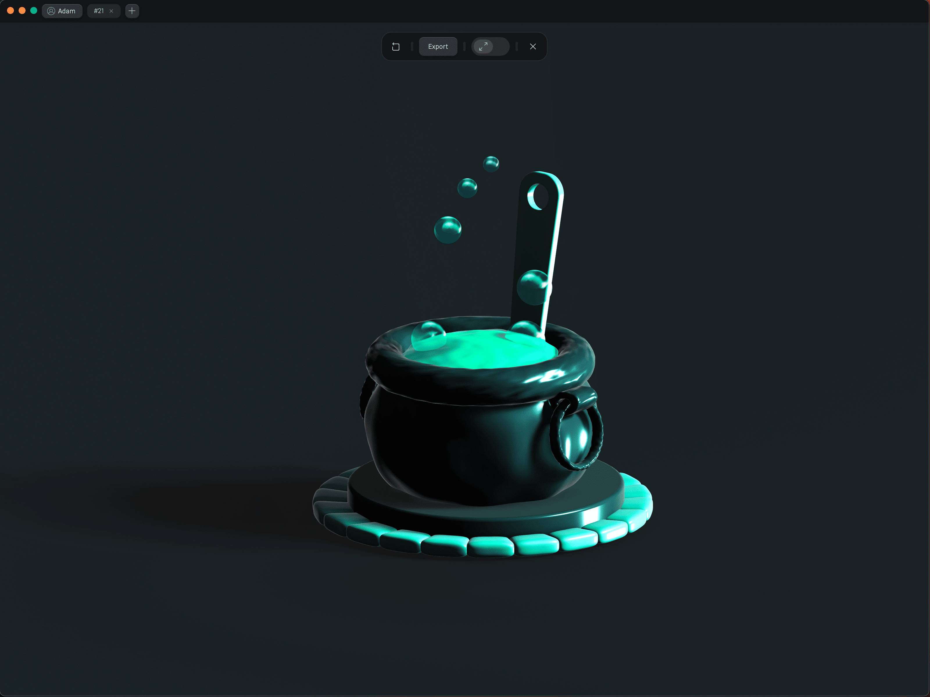 3D #21 The Cauldron