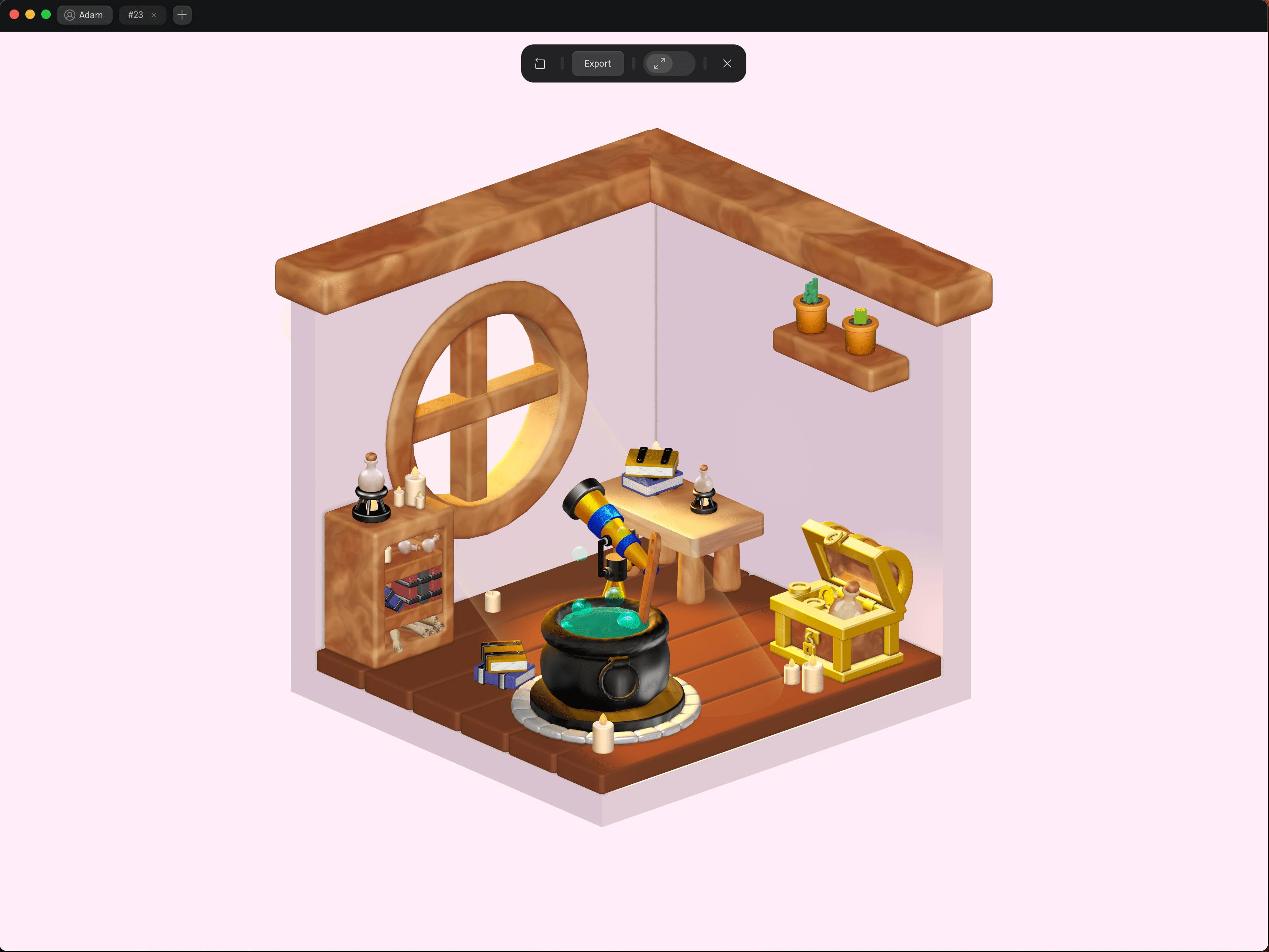 3D #24 Witch Room