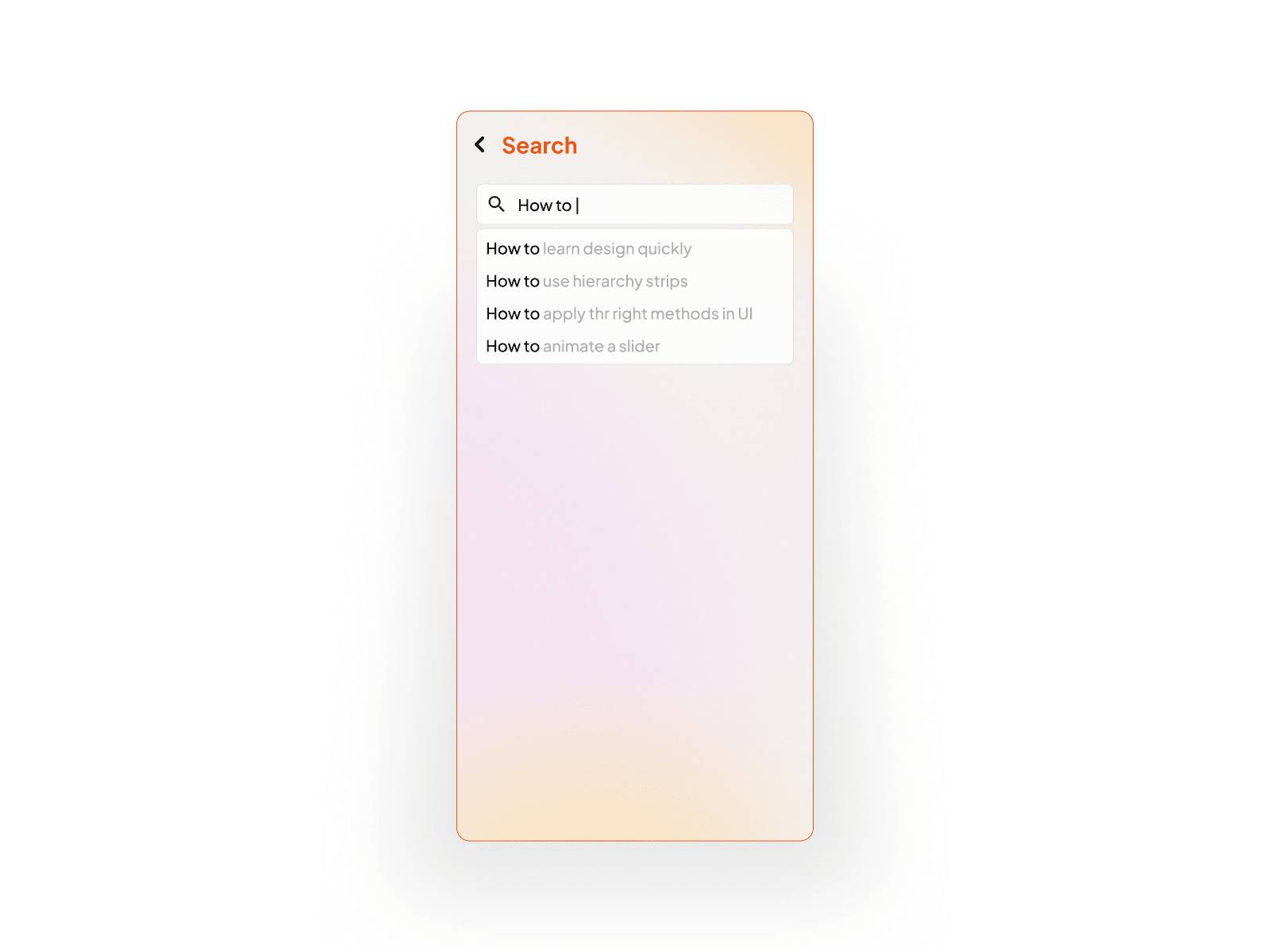 Daily UI Challenge #61