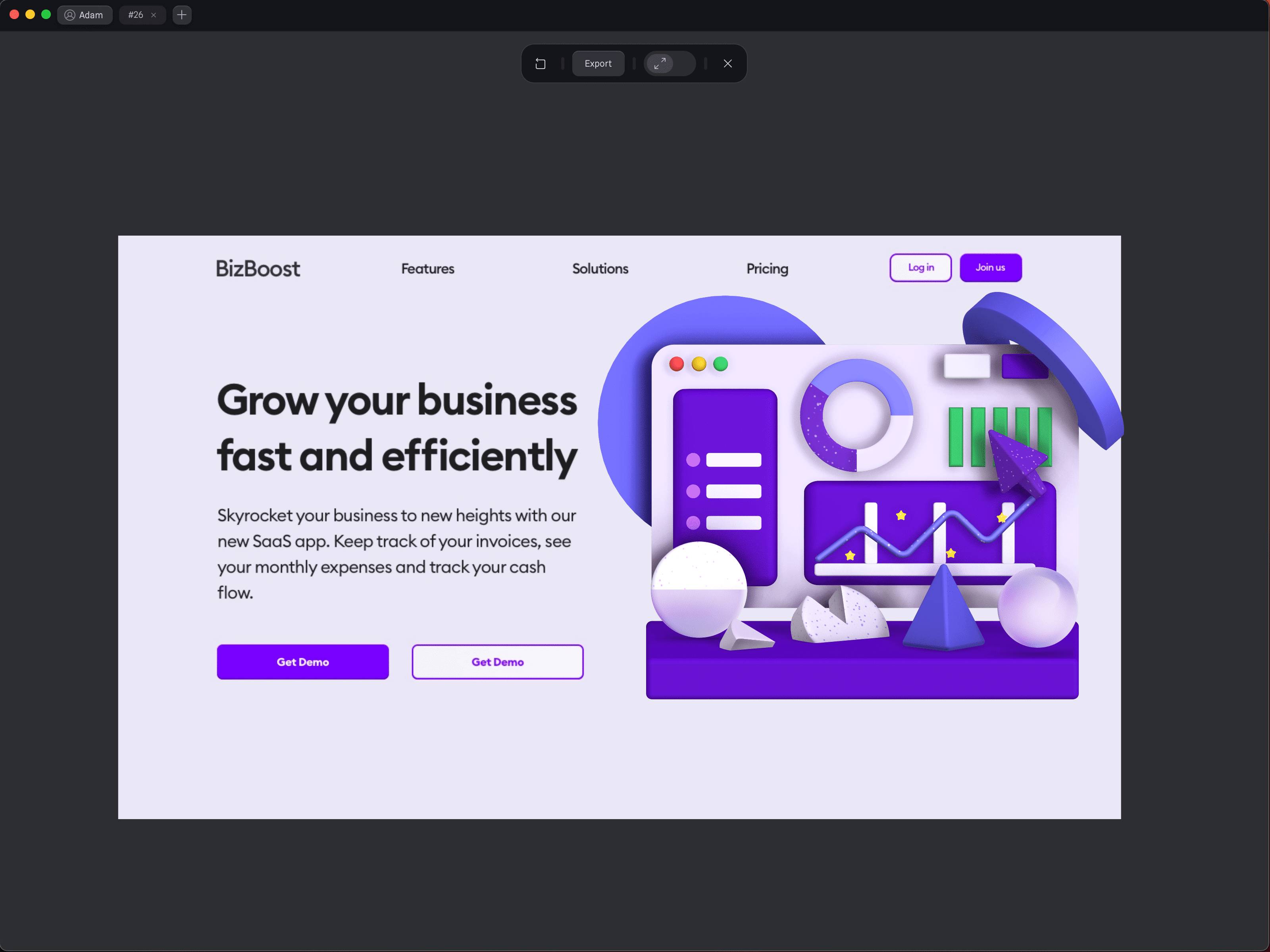 3D #26 Web Illustration
