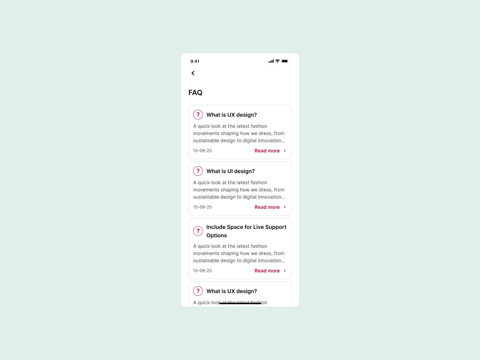 Daily UI Challenge #25