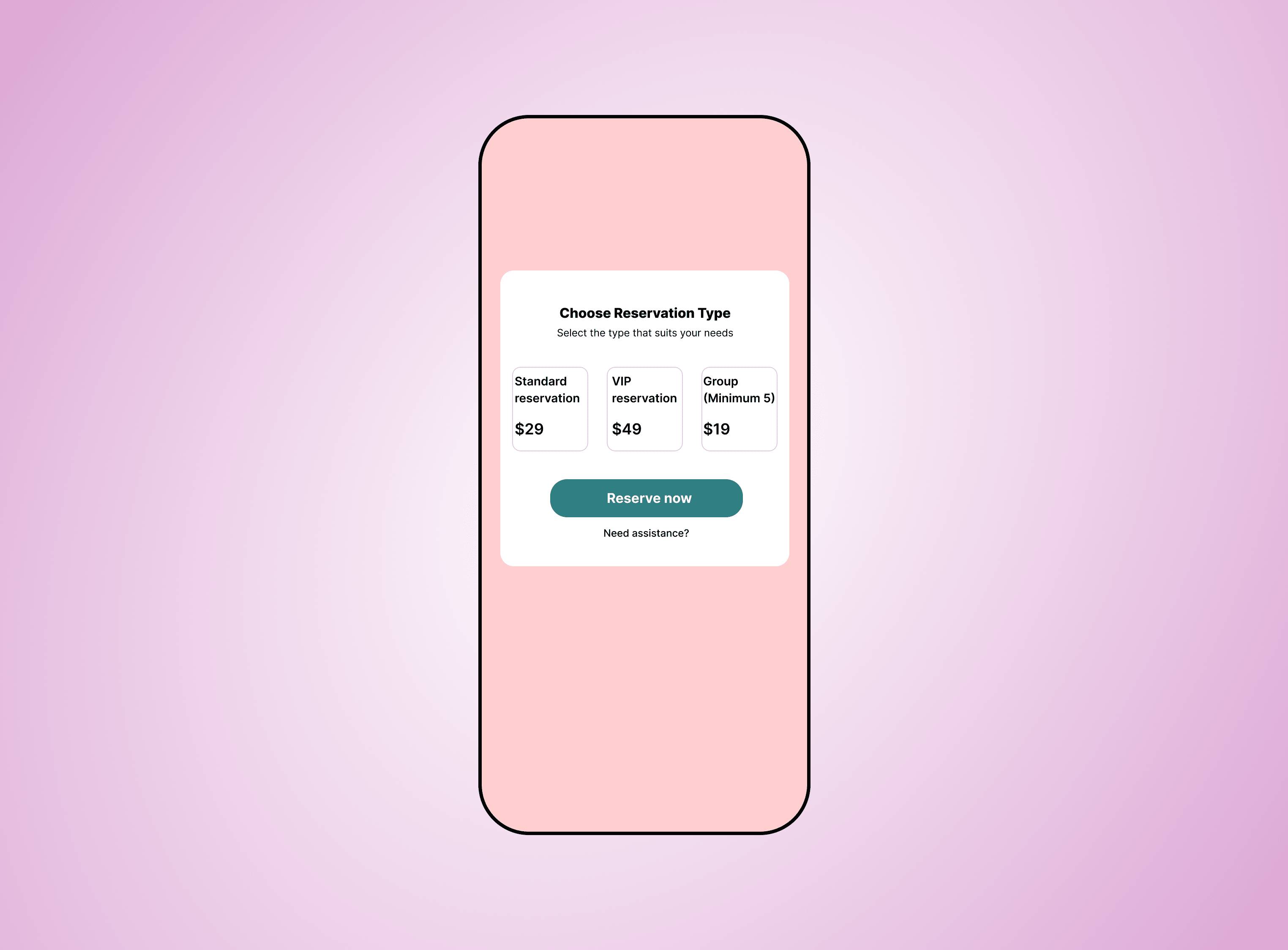 Daily UI Challenge #65