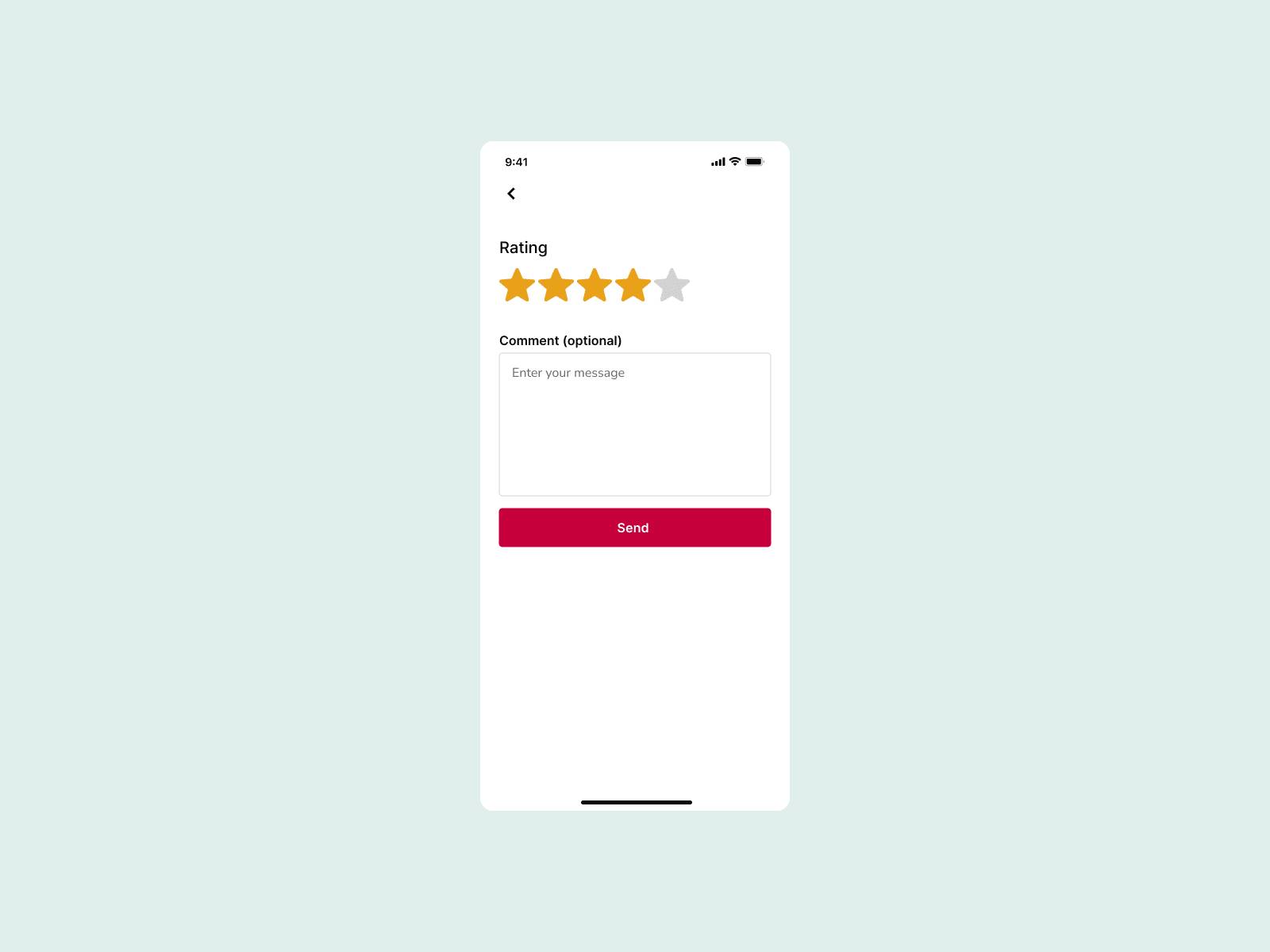 Daily UI Challenge #31
