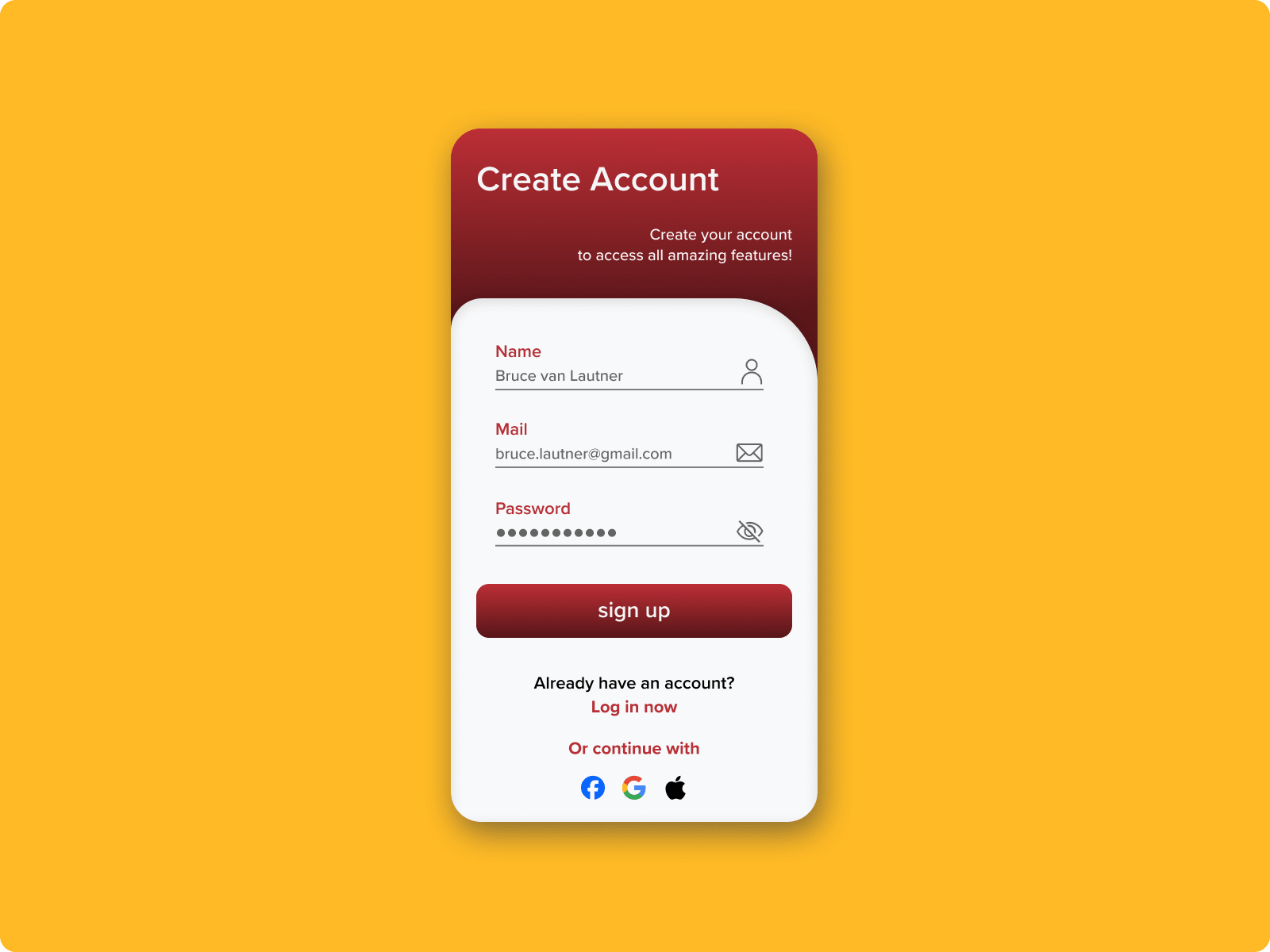 Daily UI Challenge #4