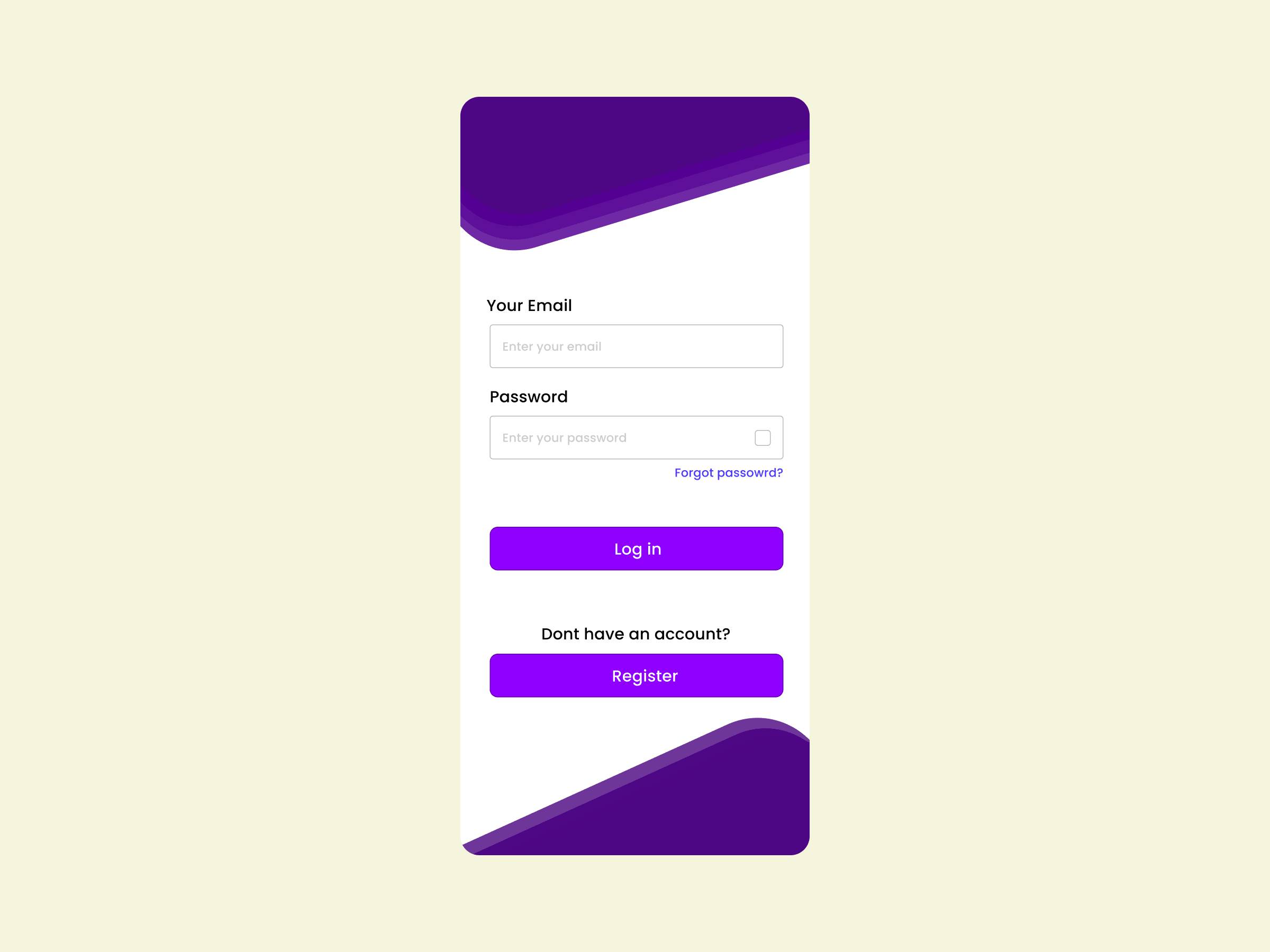 Daily UI Challenge #4