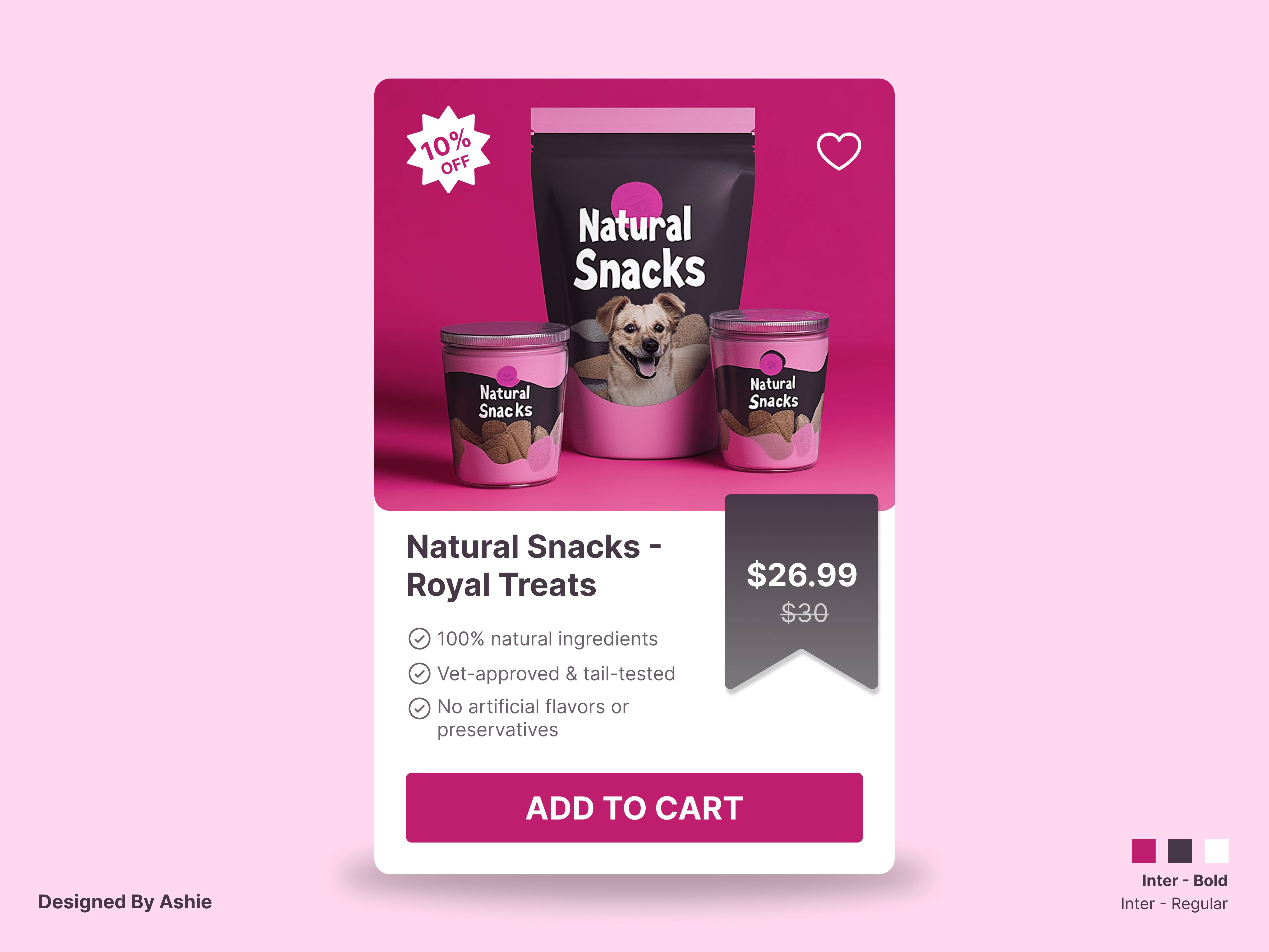 Daily UI Challenge #1
