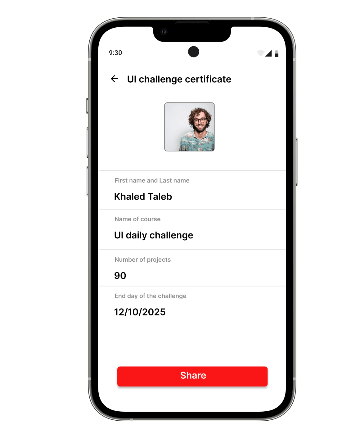 Daily UI Challenge #90