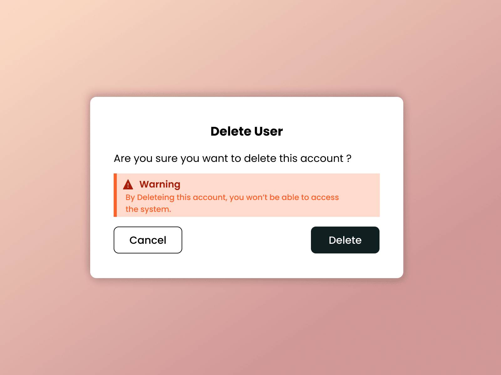 Daily UI Challenge #9