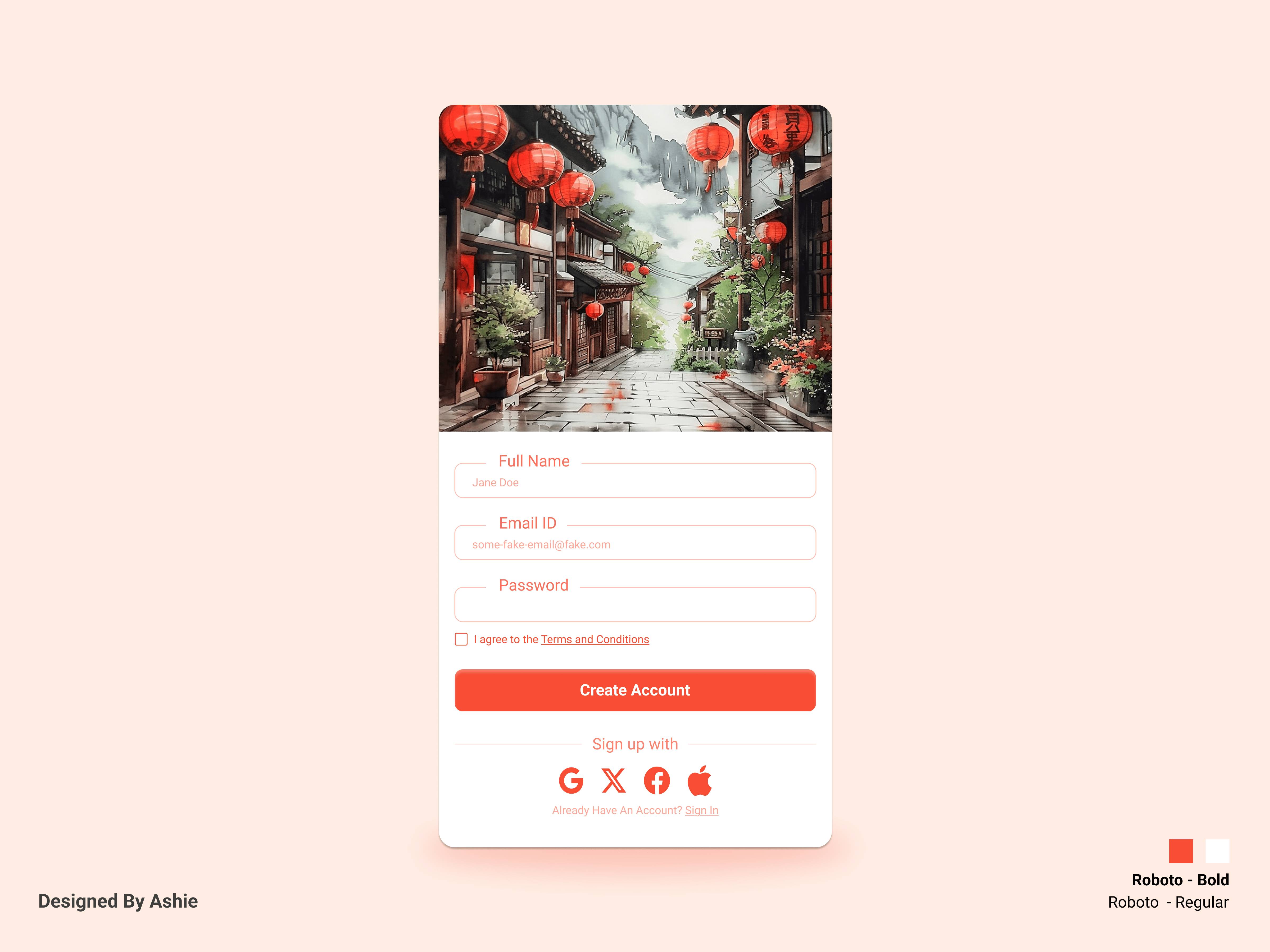 Daily UI Challenge #4