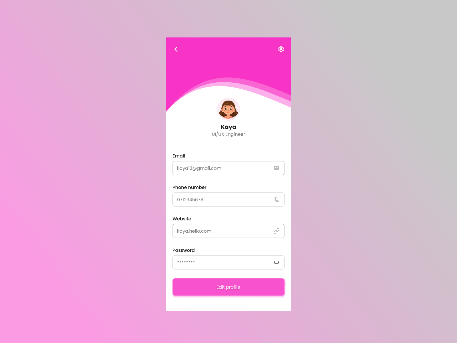 Daily UI Challenge #10