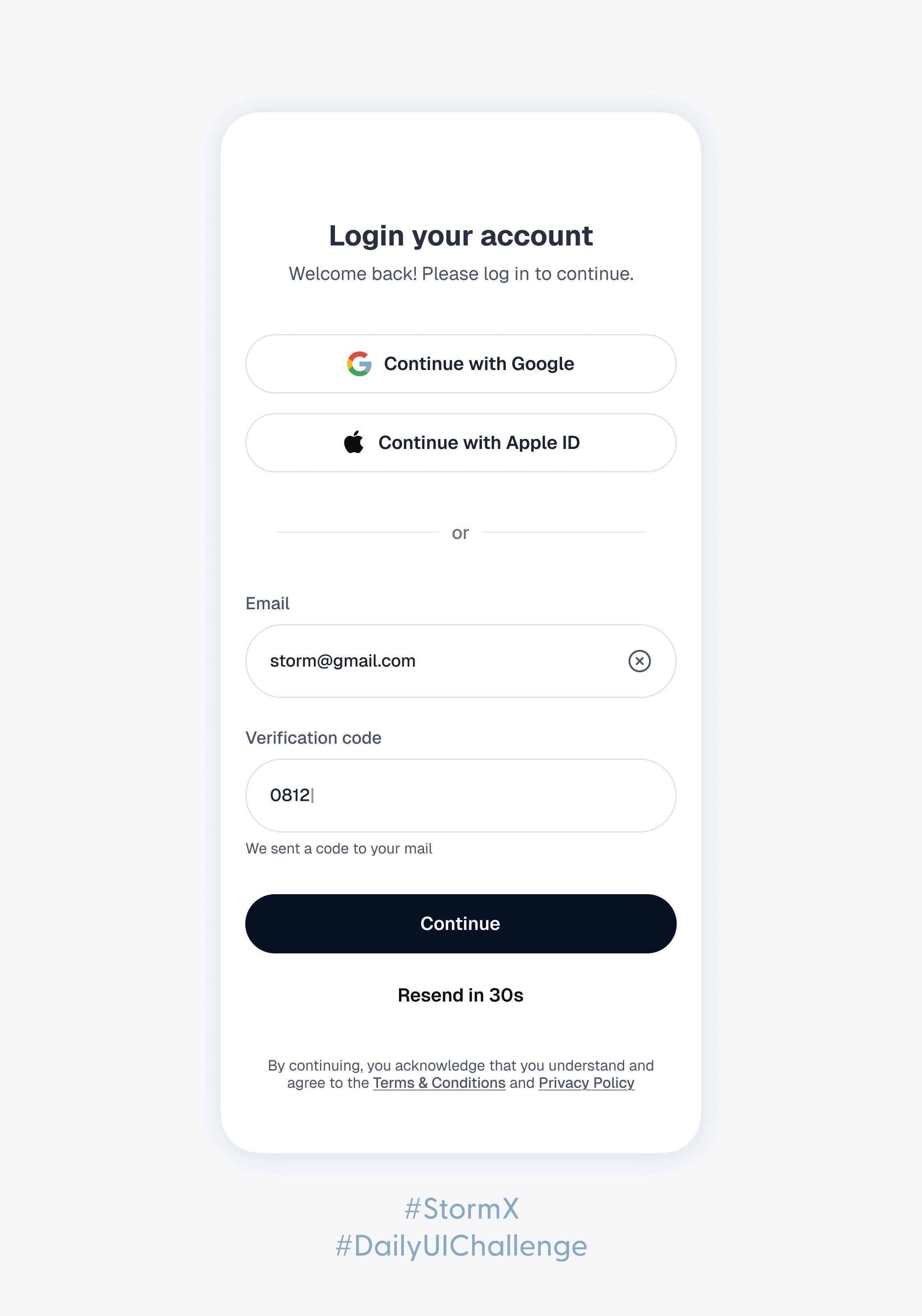 Daily UI Challenge #3