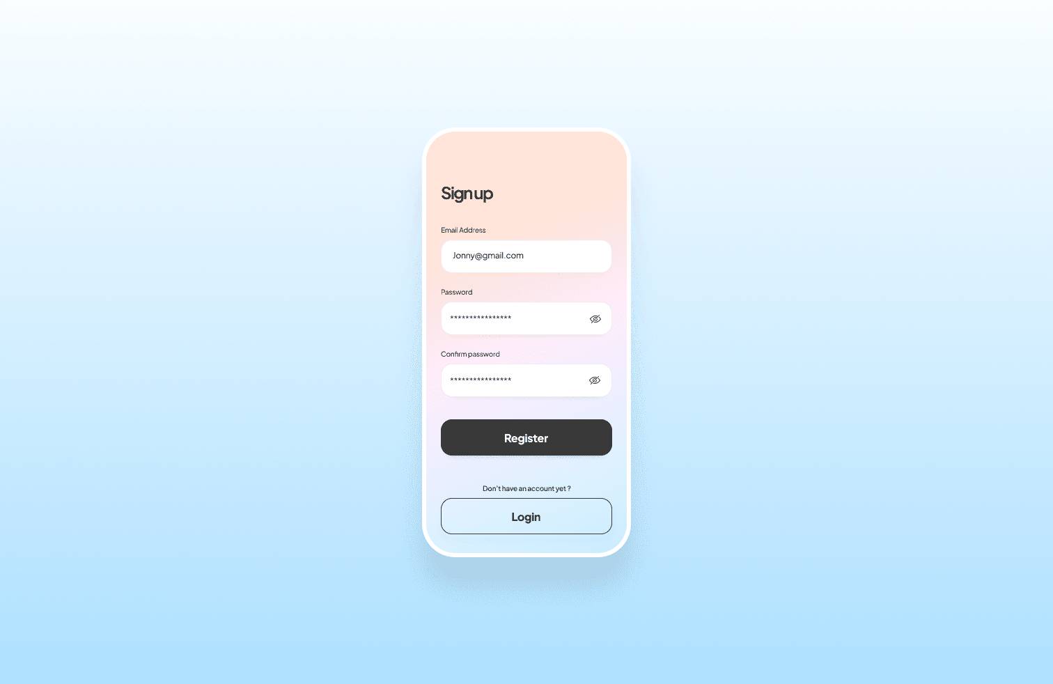 Daily UI Challenge #4