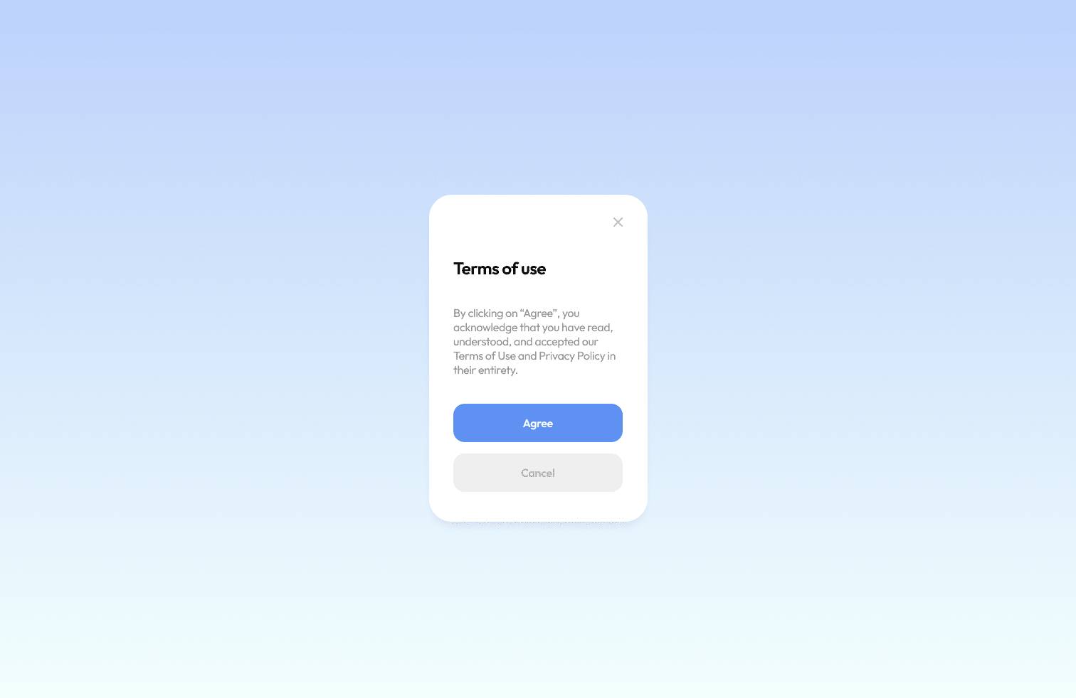Daily UI Challenge #5