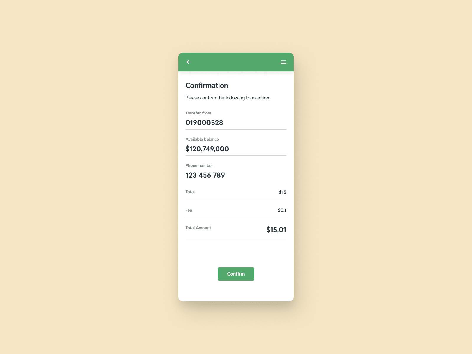 Daily UI Challenge #22
