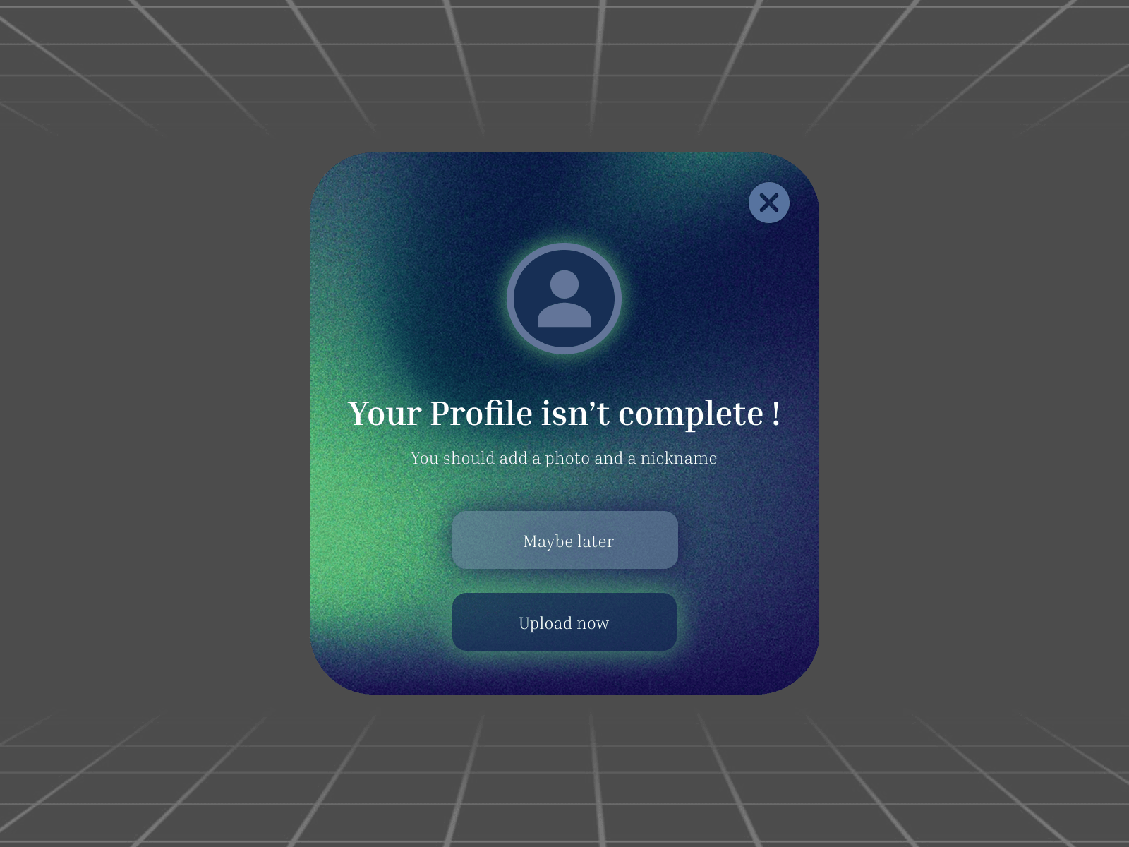 Daily UI Challenge #5