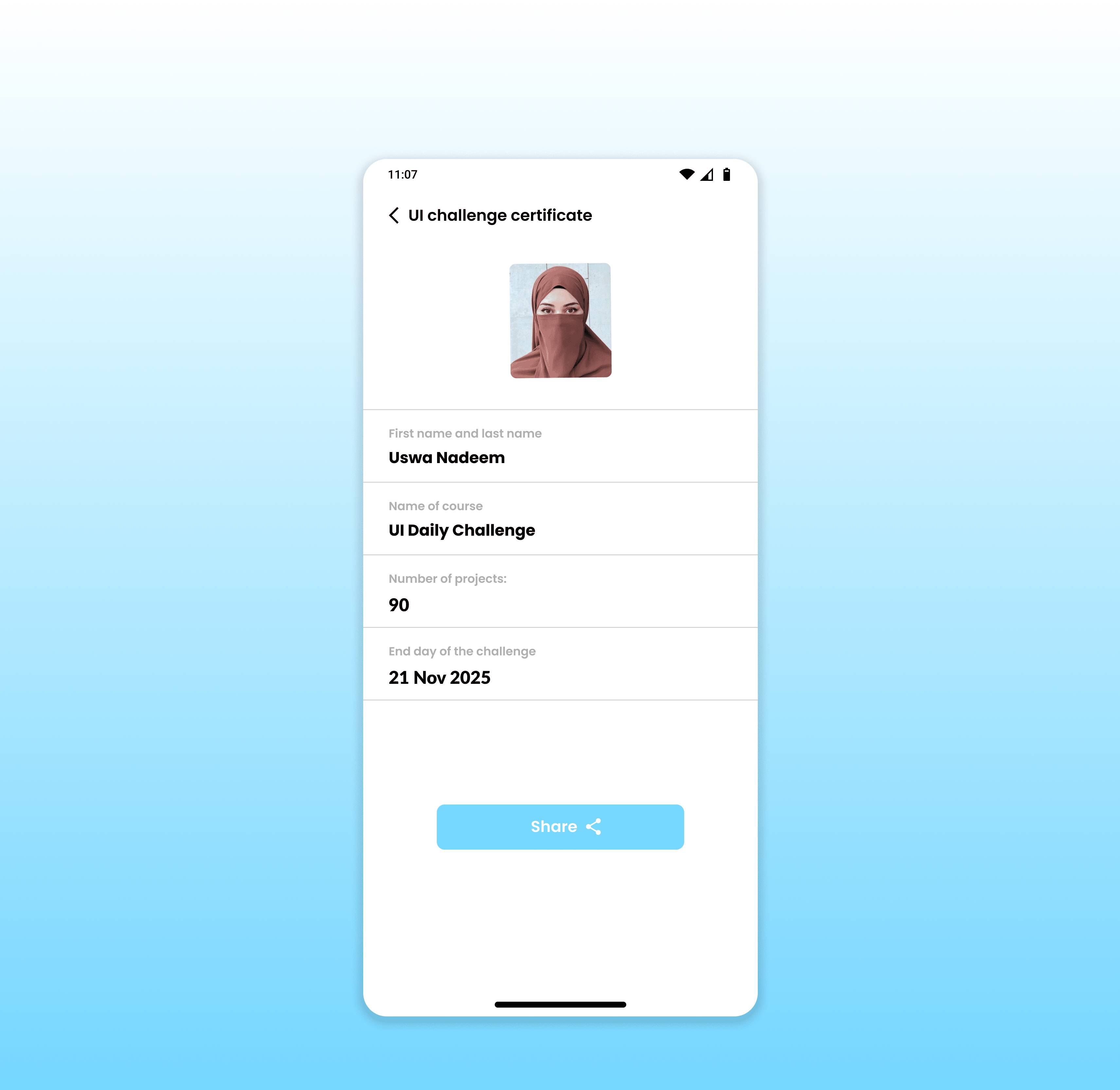 Daily UI Challenge #90