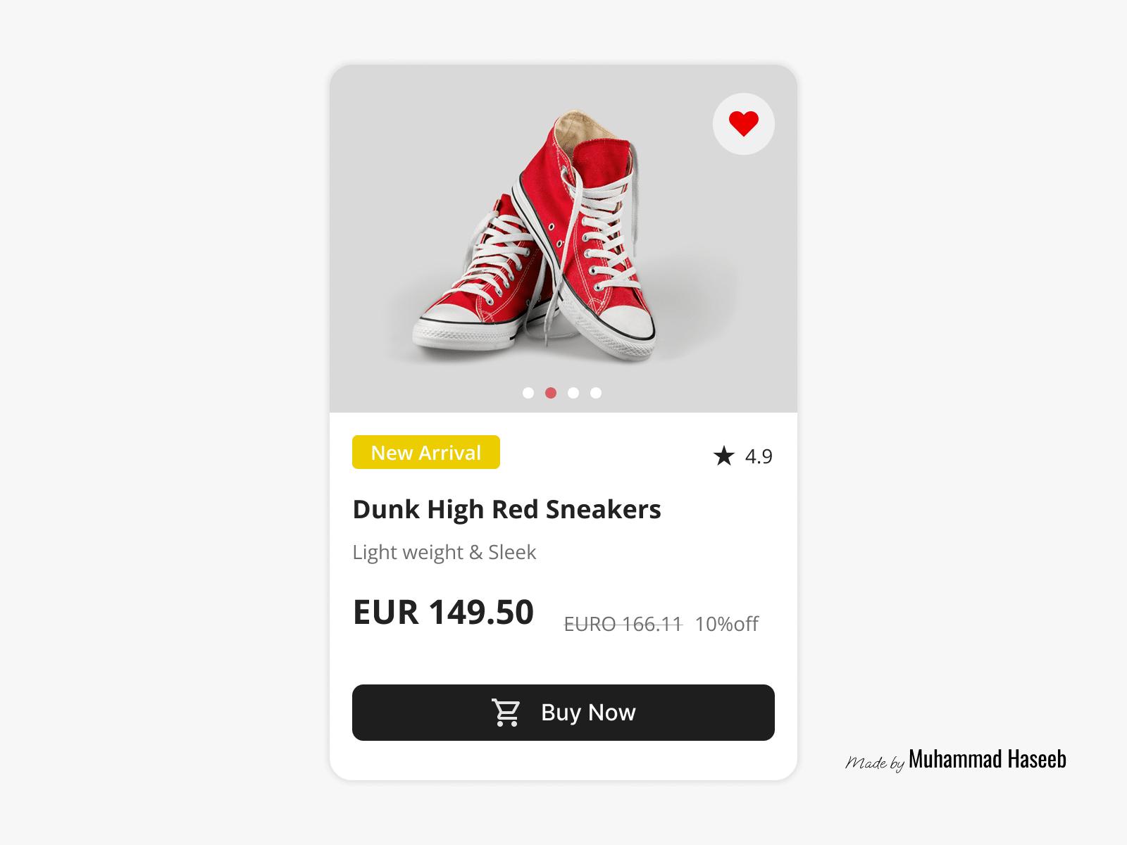 Daily UI Challenge #1