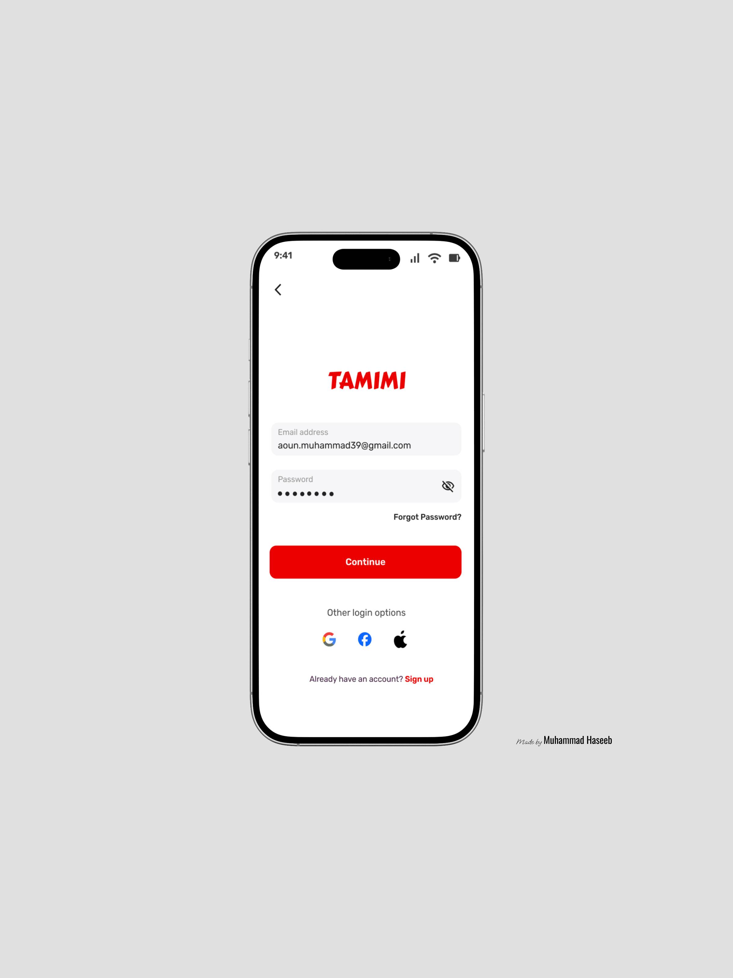Daily UI Challenge #3
