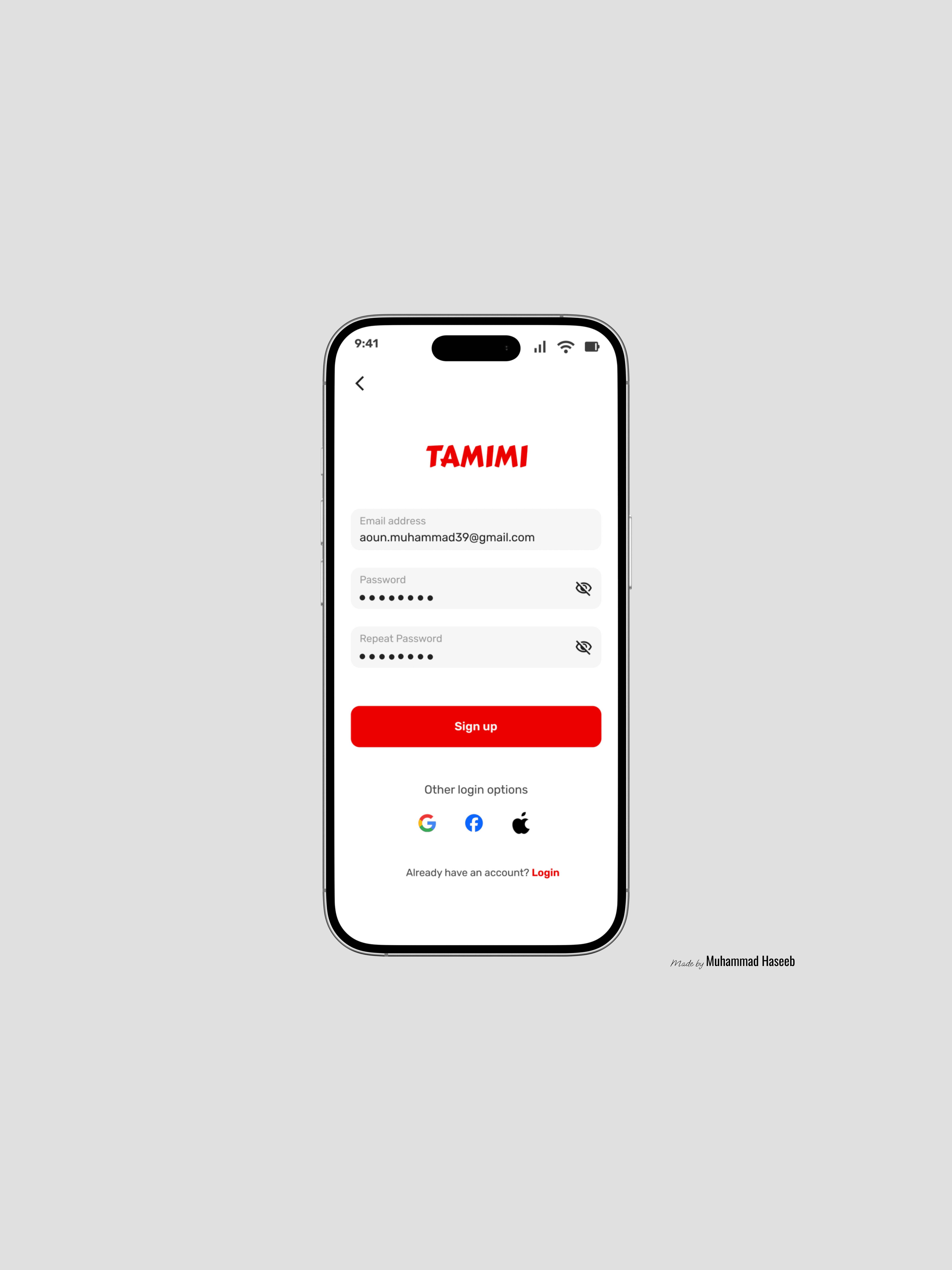 Daily UI Challenge #4