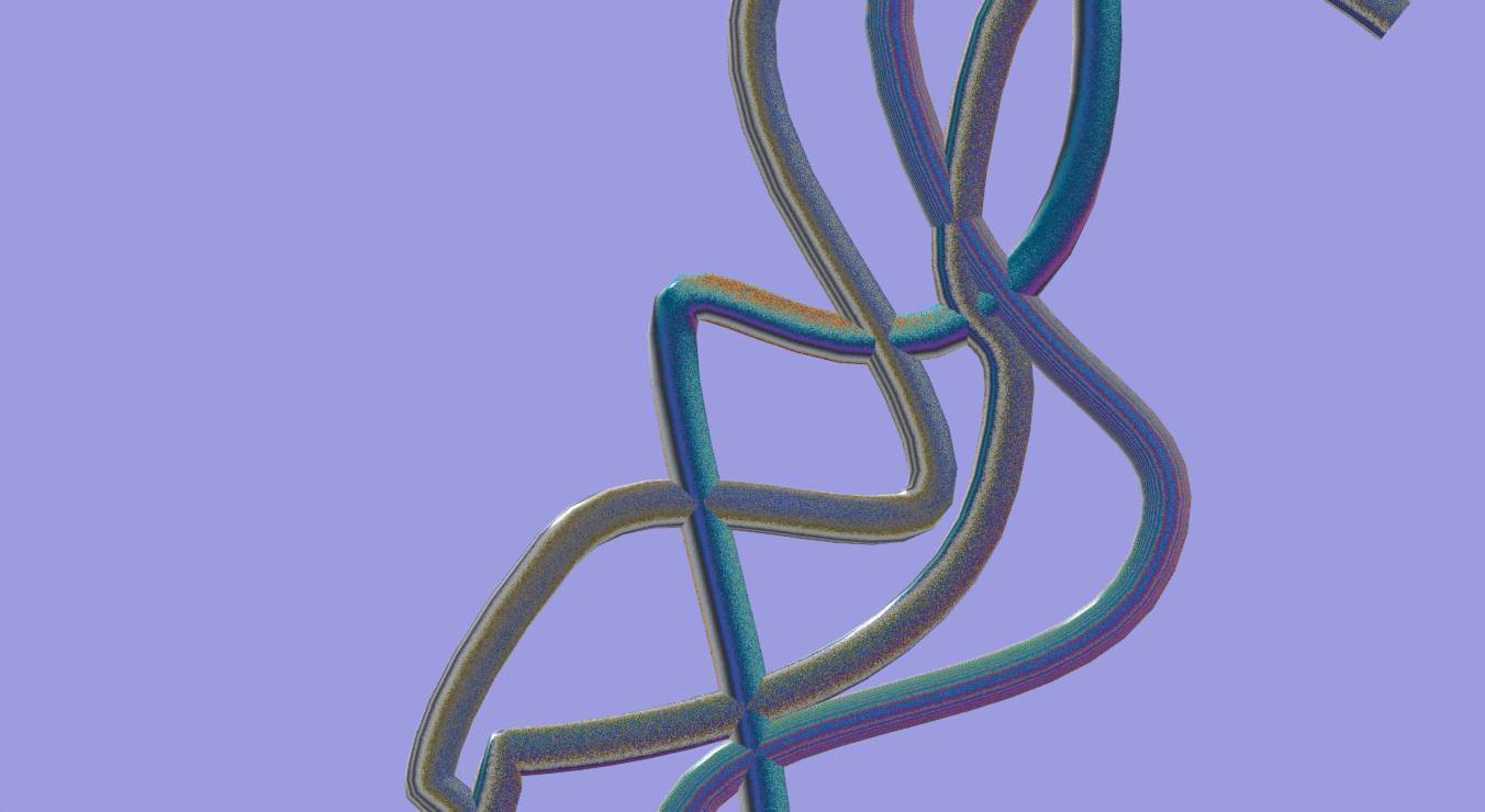 3D #6 Abstract Path