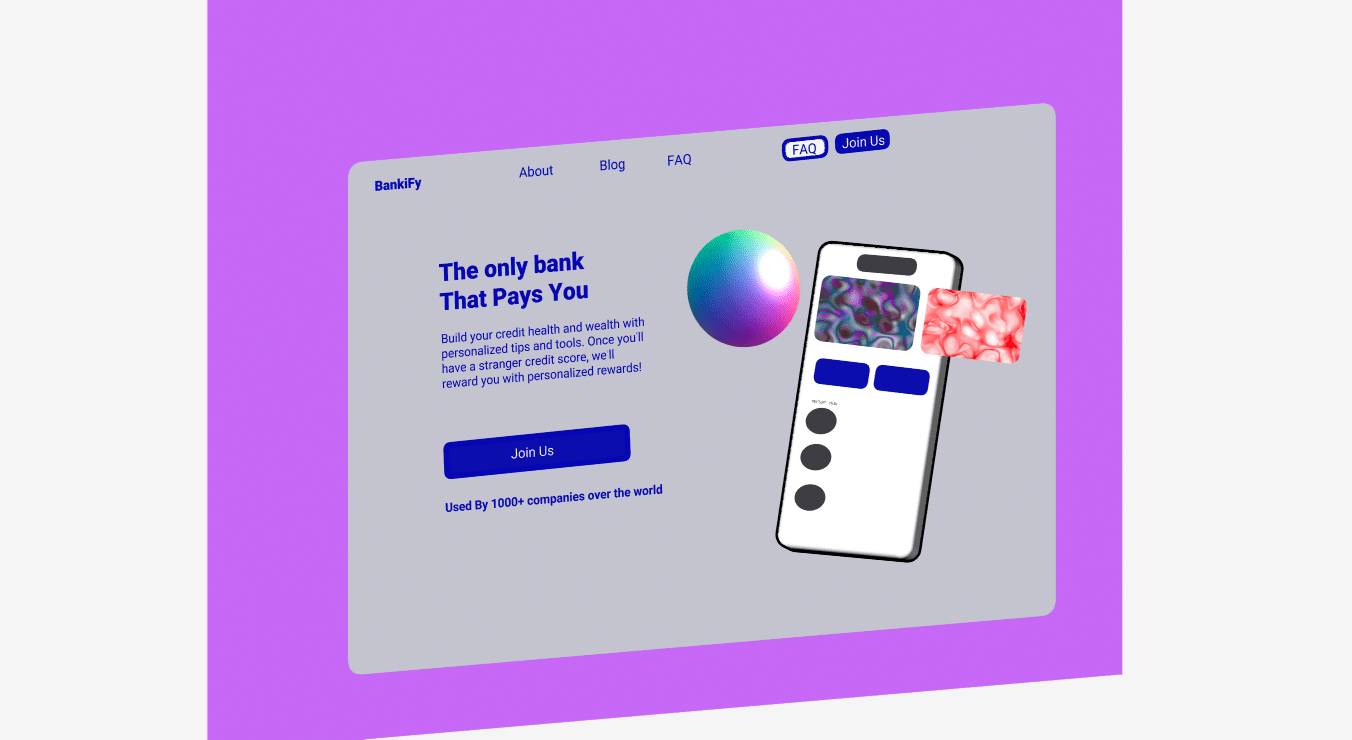 3D #12 Landing Page