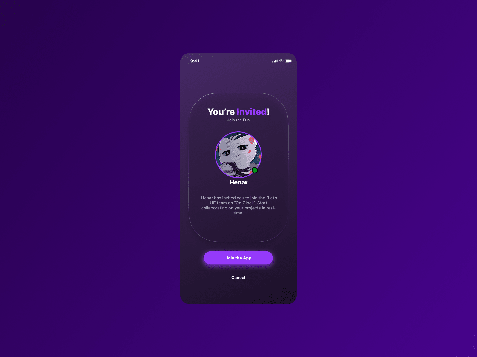 Daily UI Challenge #47